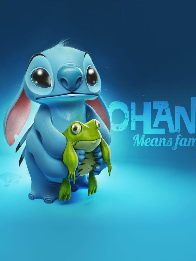 50 Adorable Stitch Wallpapers : Stitch Hand Stand on Ombre Wallpaper - Idea  Wallpapers , iPhone Wallpapers,Color Schemes