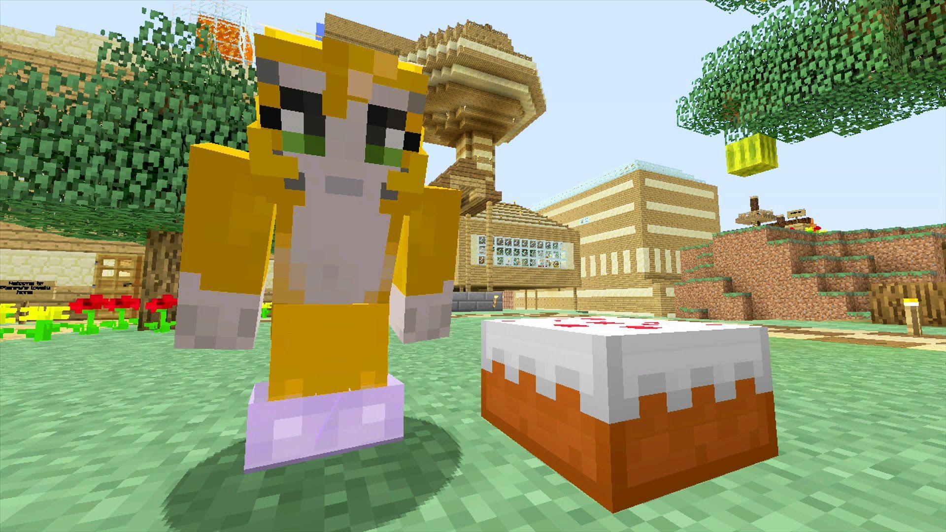 1920x1080 Wallpaper Minecraft Stampy Cat