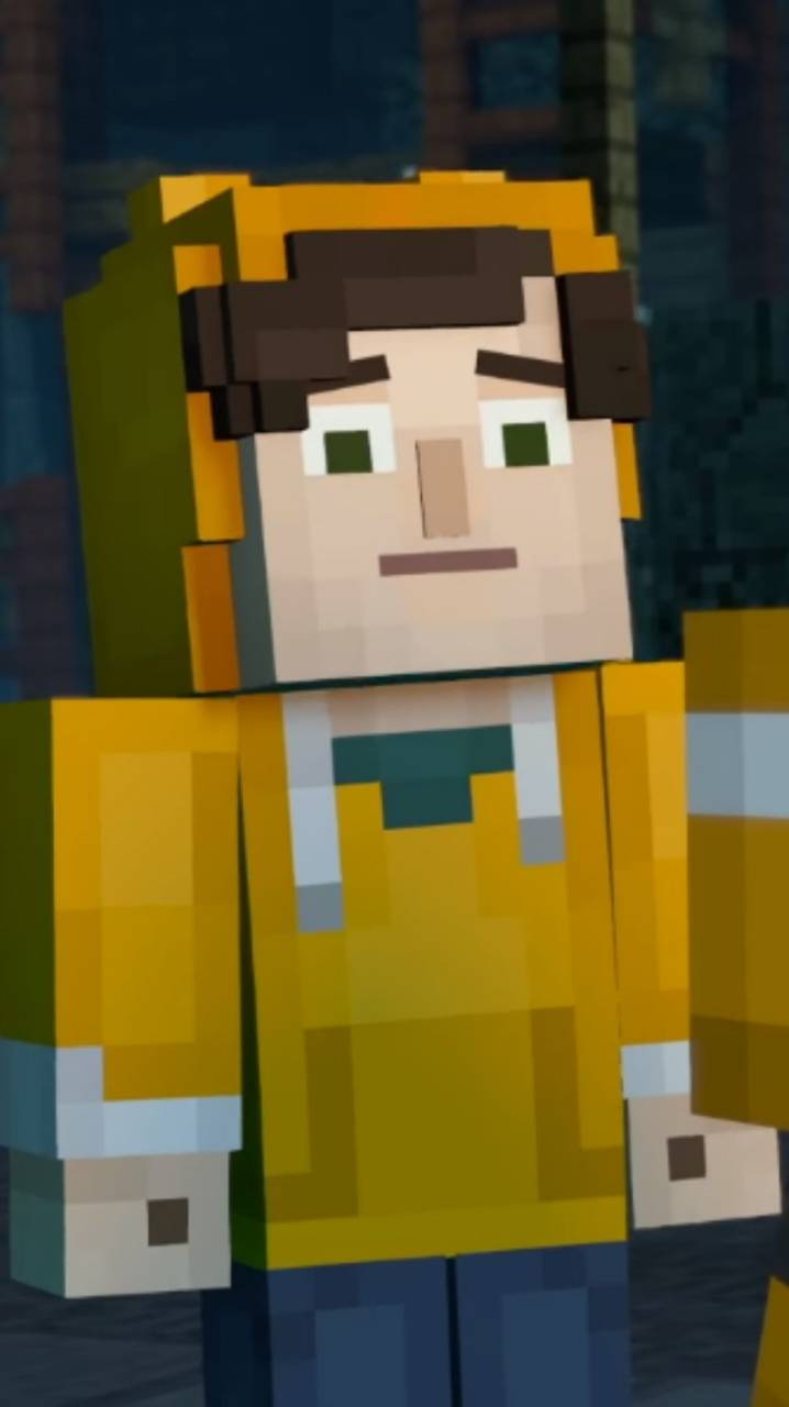 718x1280 Stampy cat minecraft wallpaper