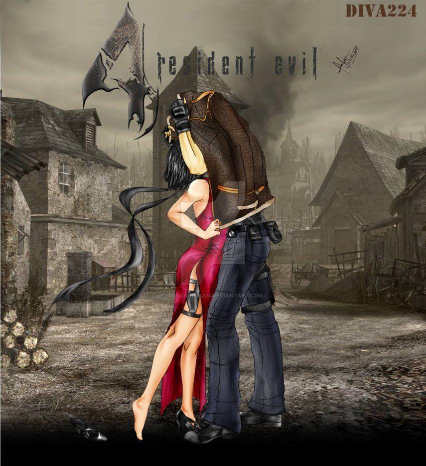 855x935 Resident Evil 4: Ada and Leon by divadonna224. Resident evil leon, Resident evil girl, Resident evil