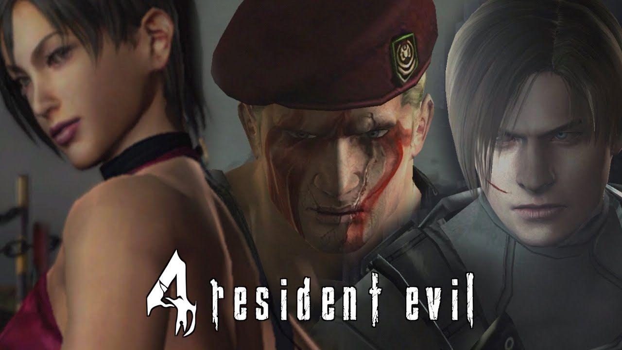 1280x720 Resident Evil 4 (Switch) Leon & Ada Vs Krauser. All Jack Krauser Boss Battles