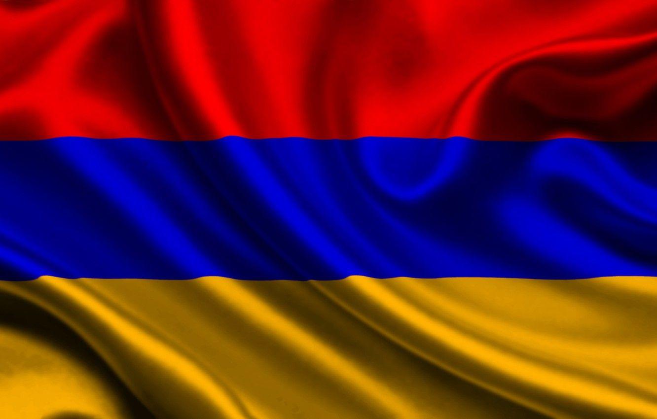 1332x850 Wallpaper Red, Blue, Flag, Orange, Texture, Armenia, Flag, Armenia, Republic of Armenia, The Republic Of Armenia image for desktop, section текстуры