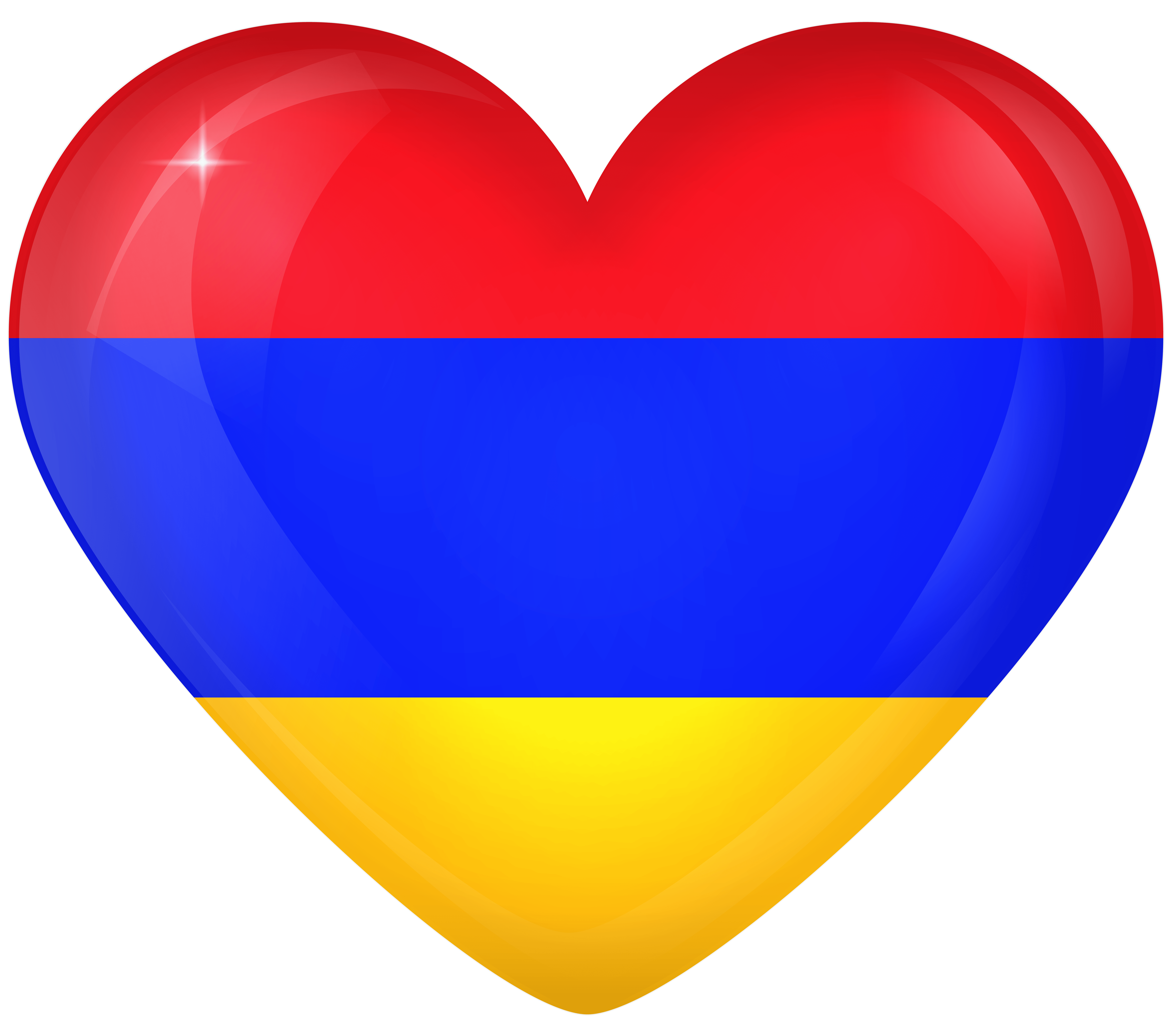 6000x5254 Armenia Large Heart Flag Quality Image And Transparent PNG Free Clipart