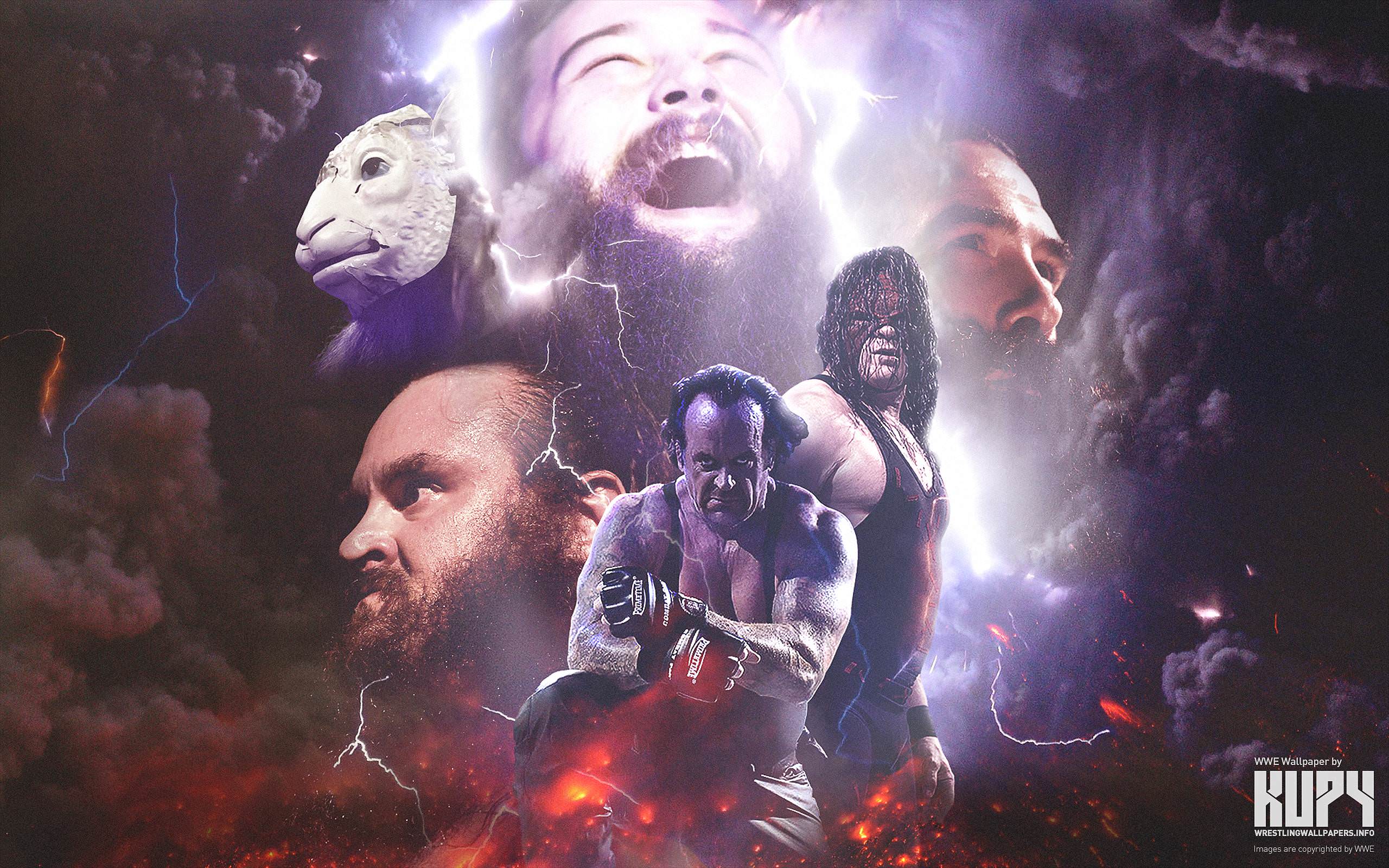 2560x1600 Kane And Undertaker Wallpaper
