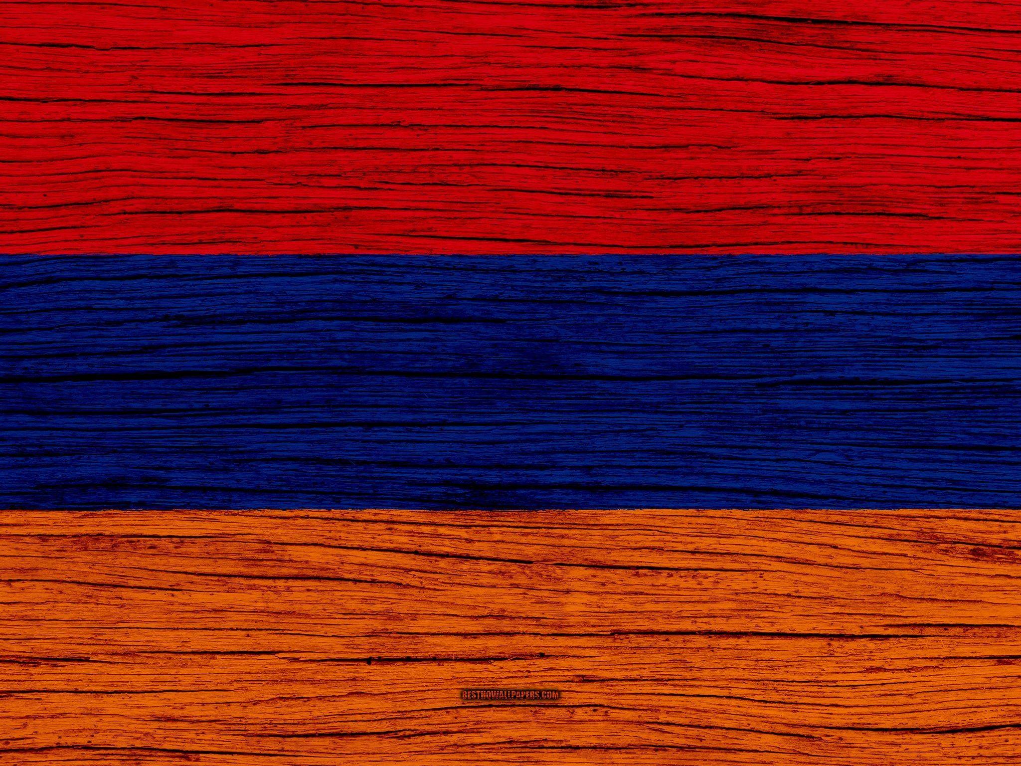 2048x1536 Download wallpaper Flag of Armenia, 4k, Asia, wooden texture, Armenian flag, national symbols, Armenia flag, art, Armenia besthqwallpaper.com. Armenia, Armenian flag, Armenia flag