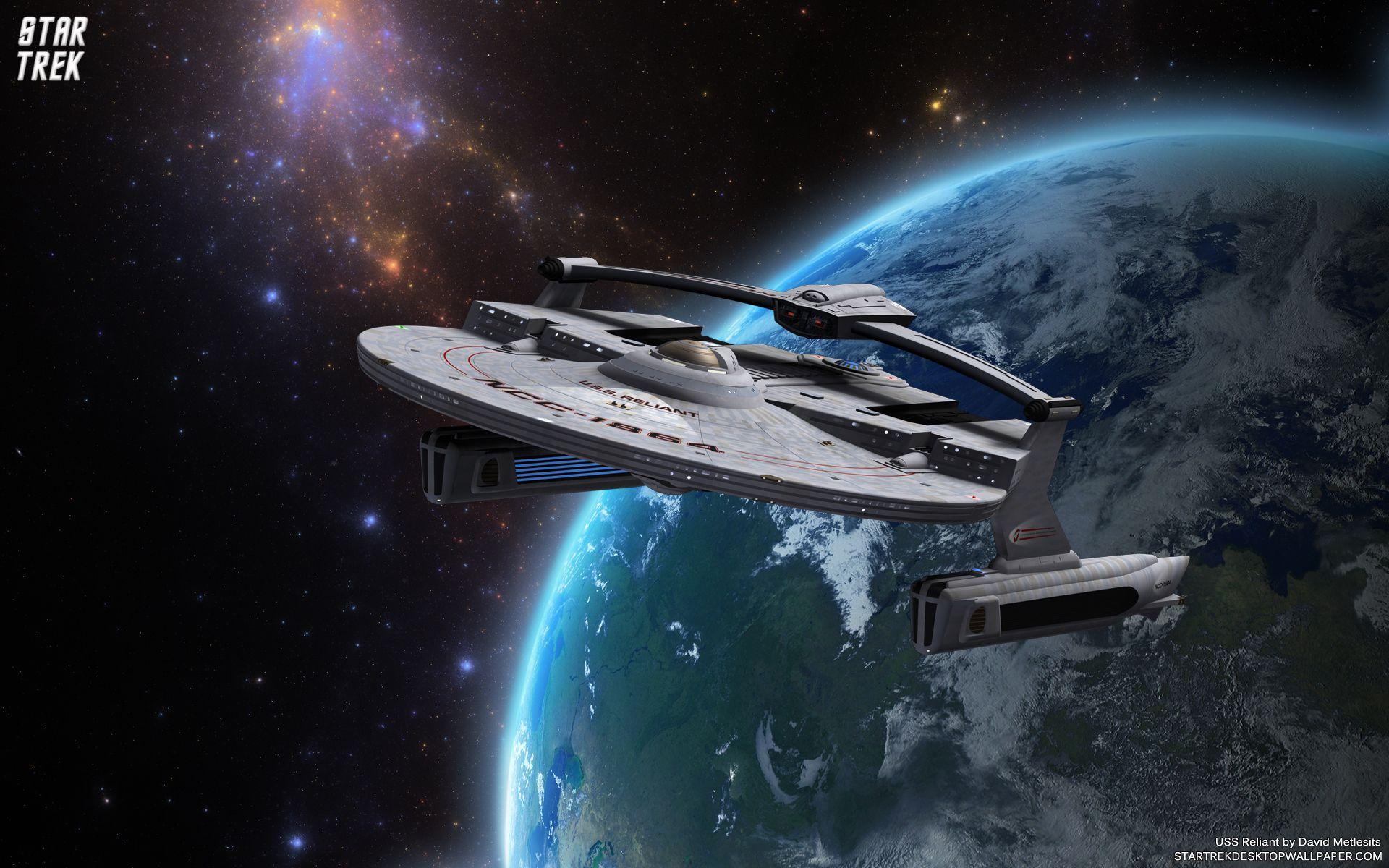 1920x1200 Star Trek Starship Wallpaper