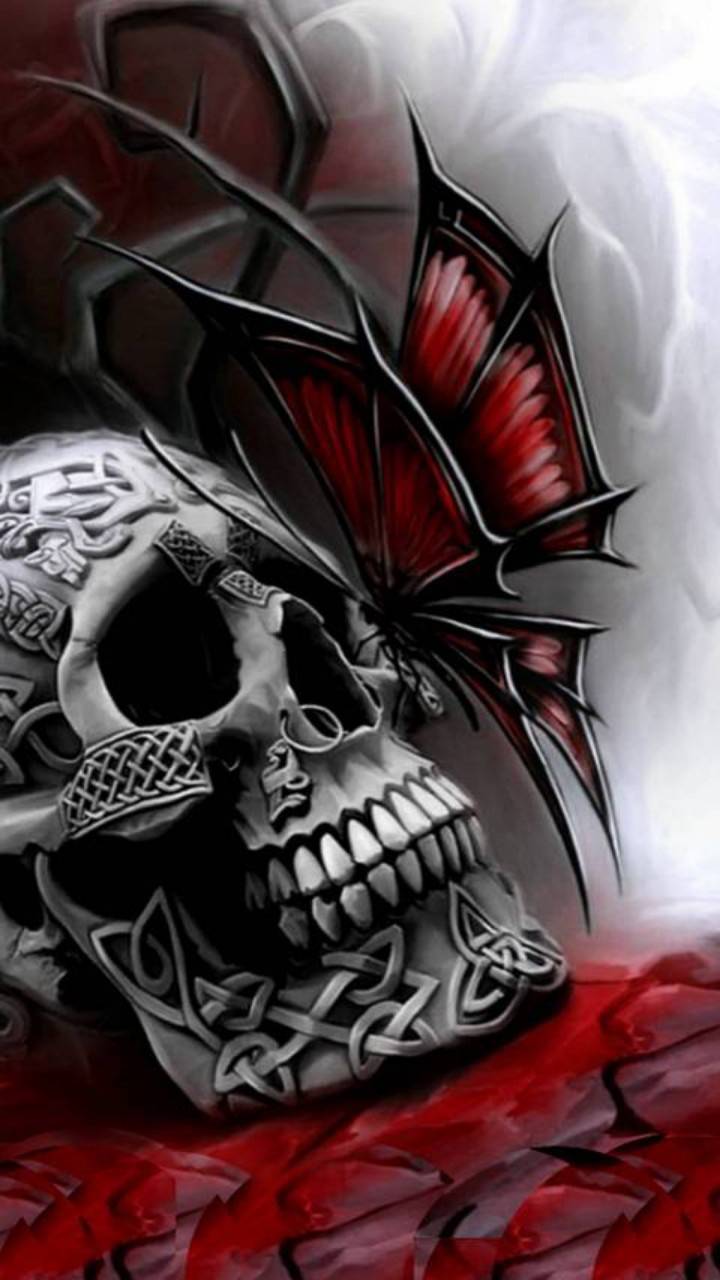 Skulls and Butterflies Wallpapers - Top Free Skulls and Butterflies