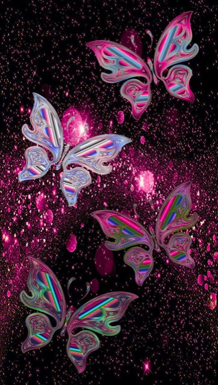 725x1280 Butterflay Wallpaper. Butterfly wallpaper, Skull wallpaper, Butterfly art
