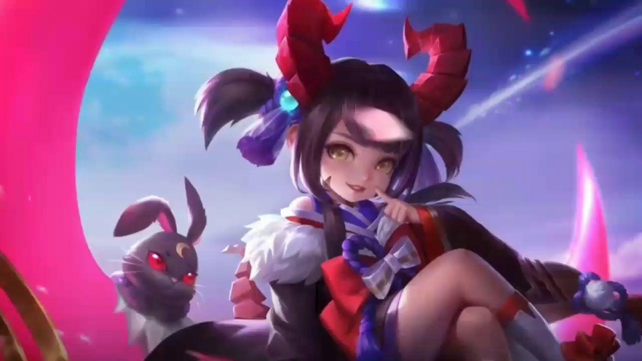1280x720 chang'e crimson moon Mobile Legends Moving Wallpaper / Mobile legends Live Wallpaper