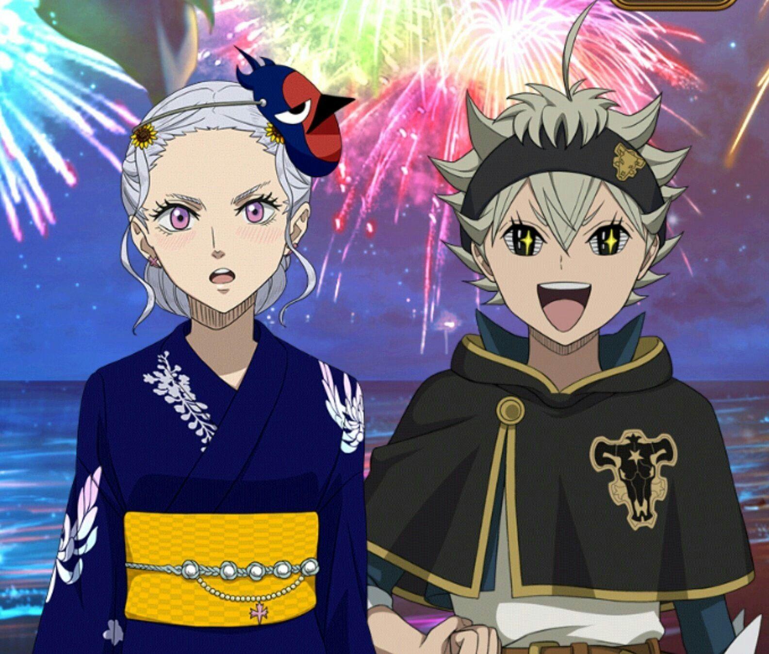 1585x1347 Asta & Noelle _Black Clover. Black clover anime, Anime films, Anime