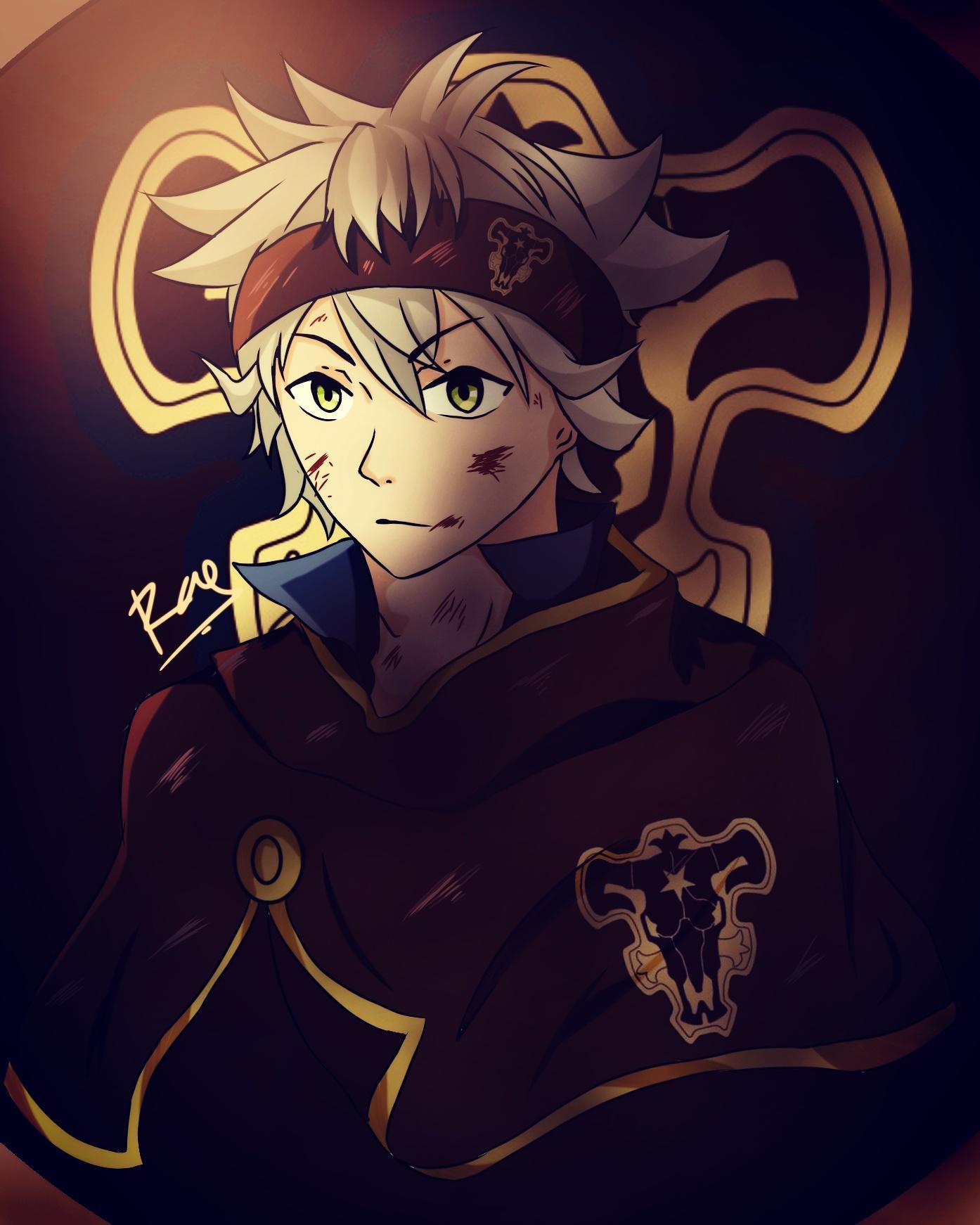 1394x1742 Black Clover Wallpaper HD