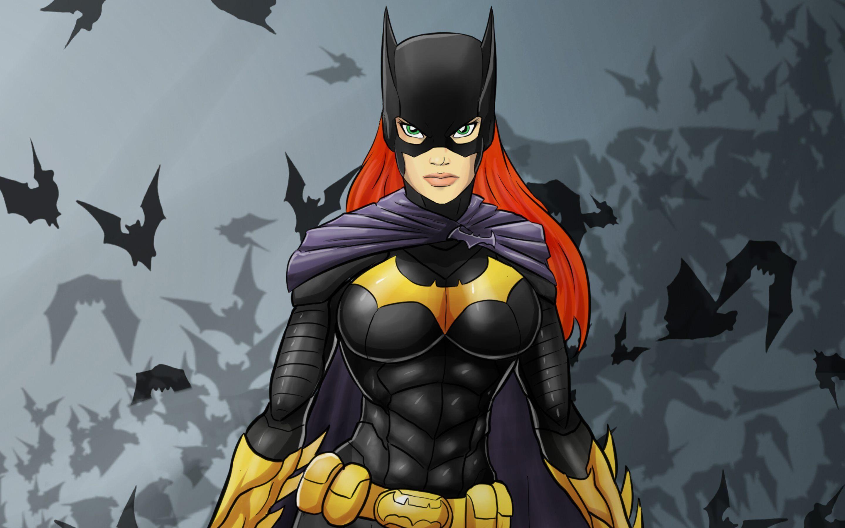 2880x1800 Download Wallpaper Batgirl, Bats, Darkness, Superheroes, Artwork, Bat Man, Cartoon Batgirl For Desktop With Resolution 2880x1800. High Quality HD Picture Wallpaper