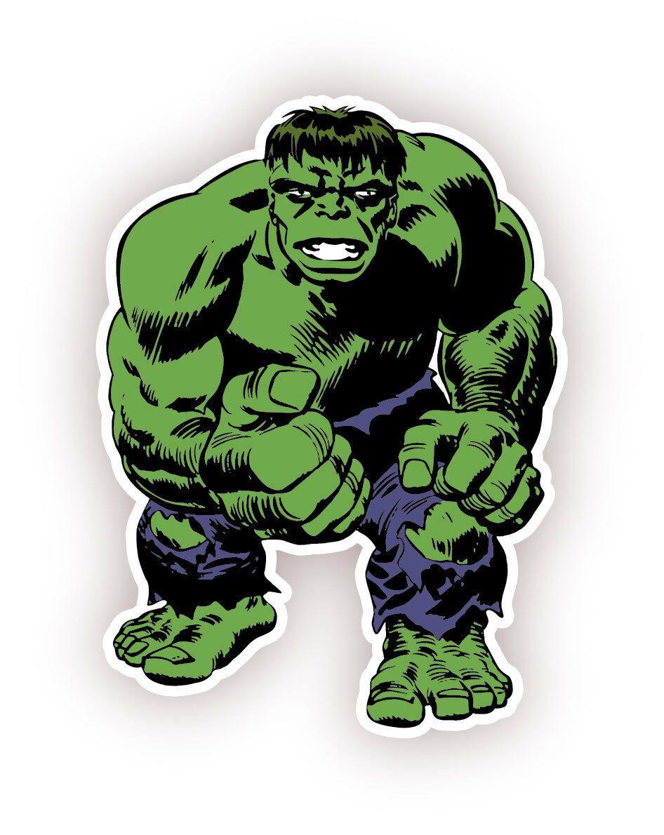 946x1190 The Incredible Hulk Cartoon Sticker Decal online