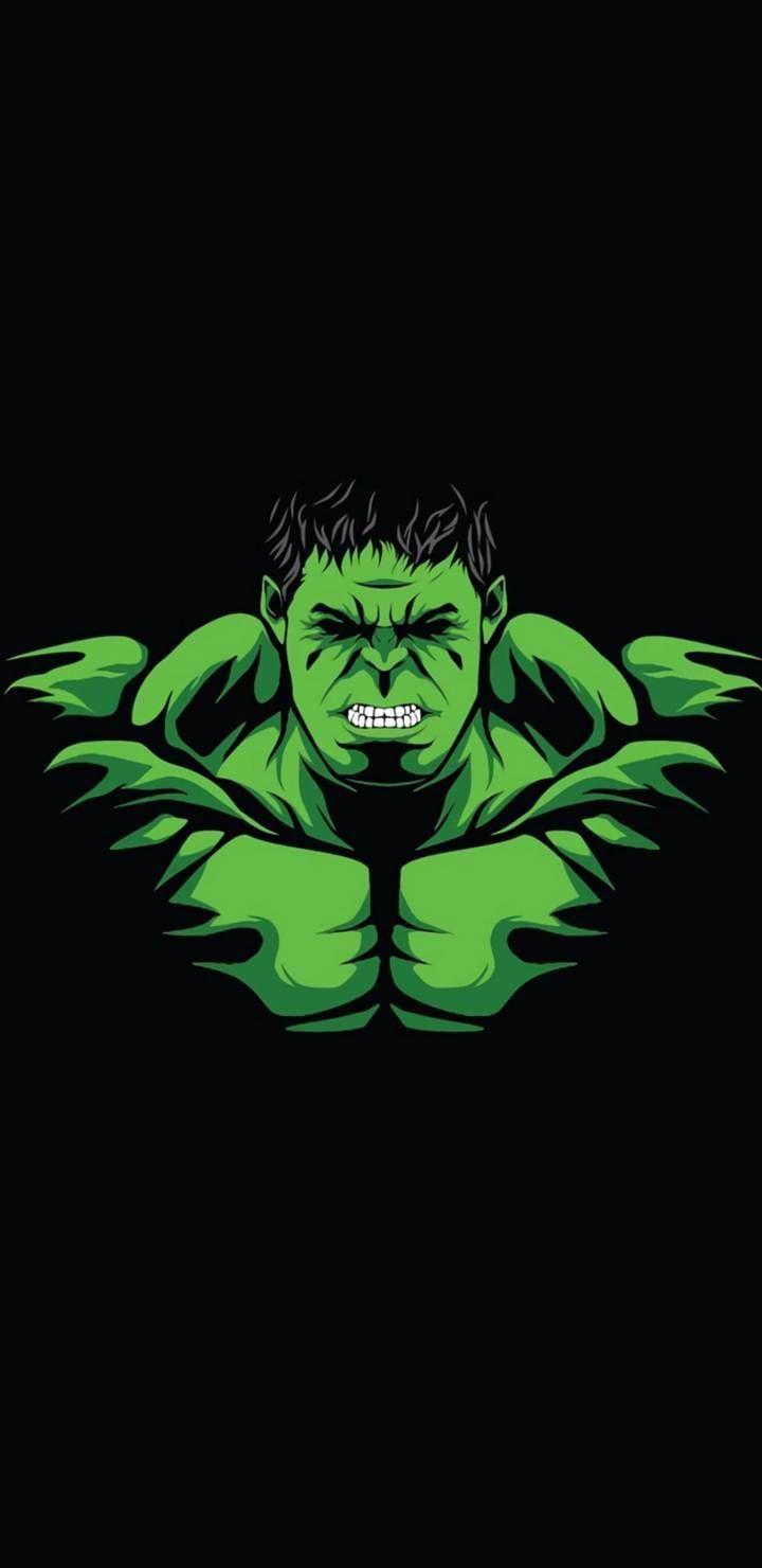 720x1480 Hulk Logo Wallpaper