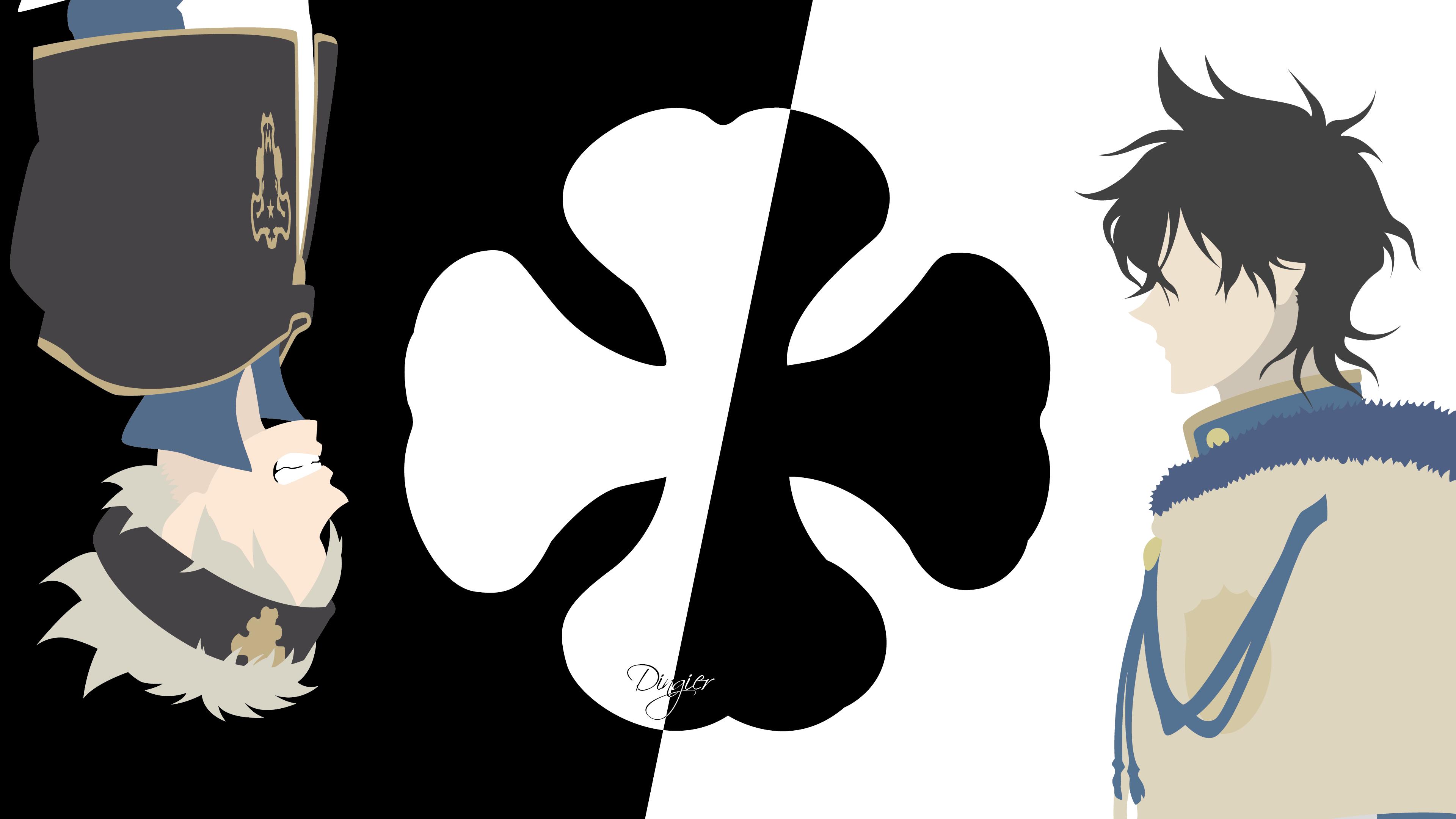 3840x2160 3840x2160 Asta (Black Clover), Yuno (Black Clover) wallpaper PNG