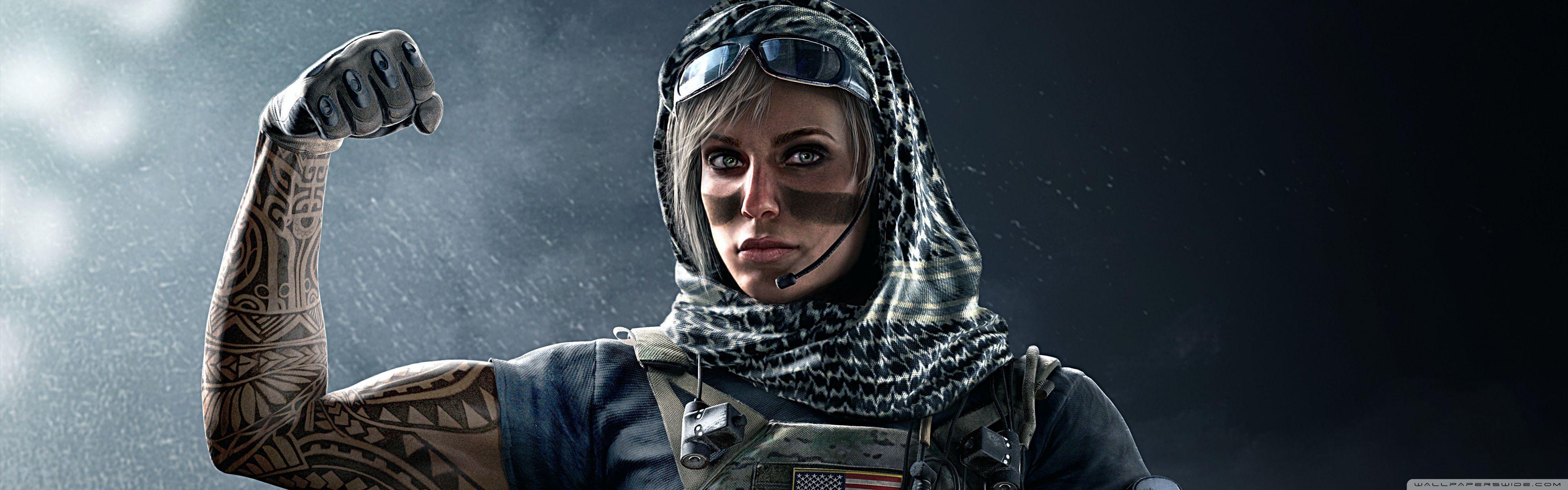 3840x1200 Tom Clancy's Rainbow Six Siege Valkyrie Ultra HD Desktop Background Wallpaper for 4K UHD TV : Widescreen & UltraWide Desktop & Laptop : Multi Display, Dual Monitor : Tablet