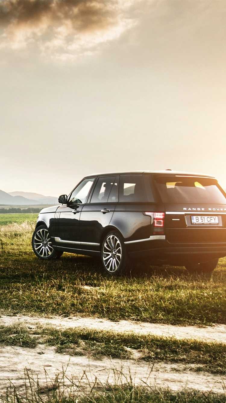 750x1334 Black Range Rover Wallpaper Free HD Wallpaper