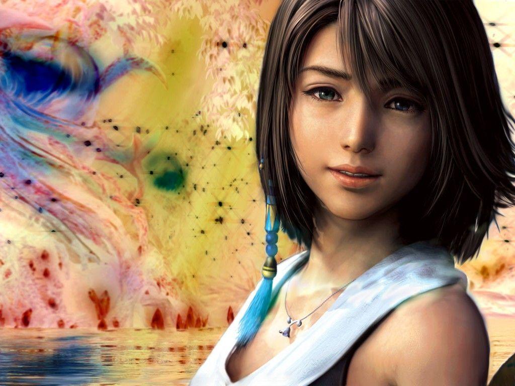 1024x768 Yuna Final Fantasy Wallpaper