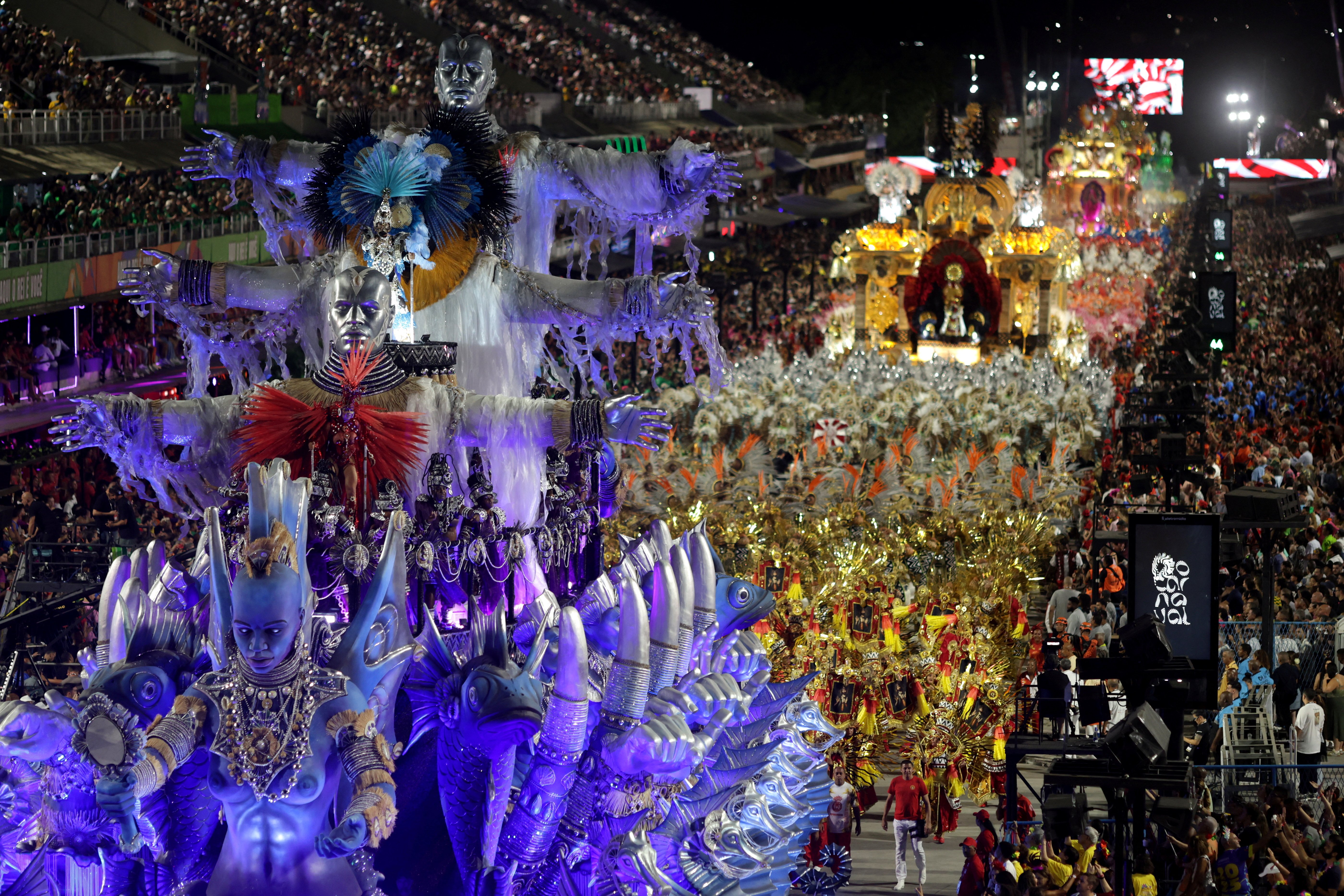 5595x3730 The Rio Carnival 2025 Samba Queens Set City Ablaze In Jaw Dropping Costumes: PHOTOS