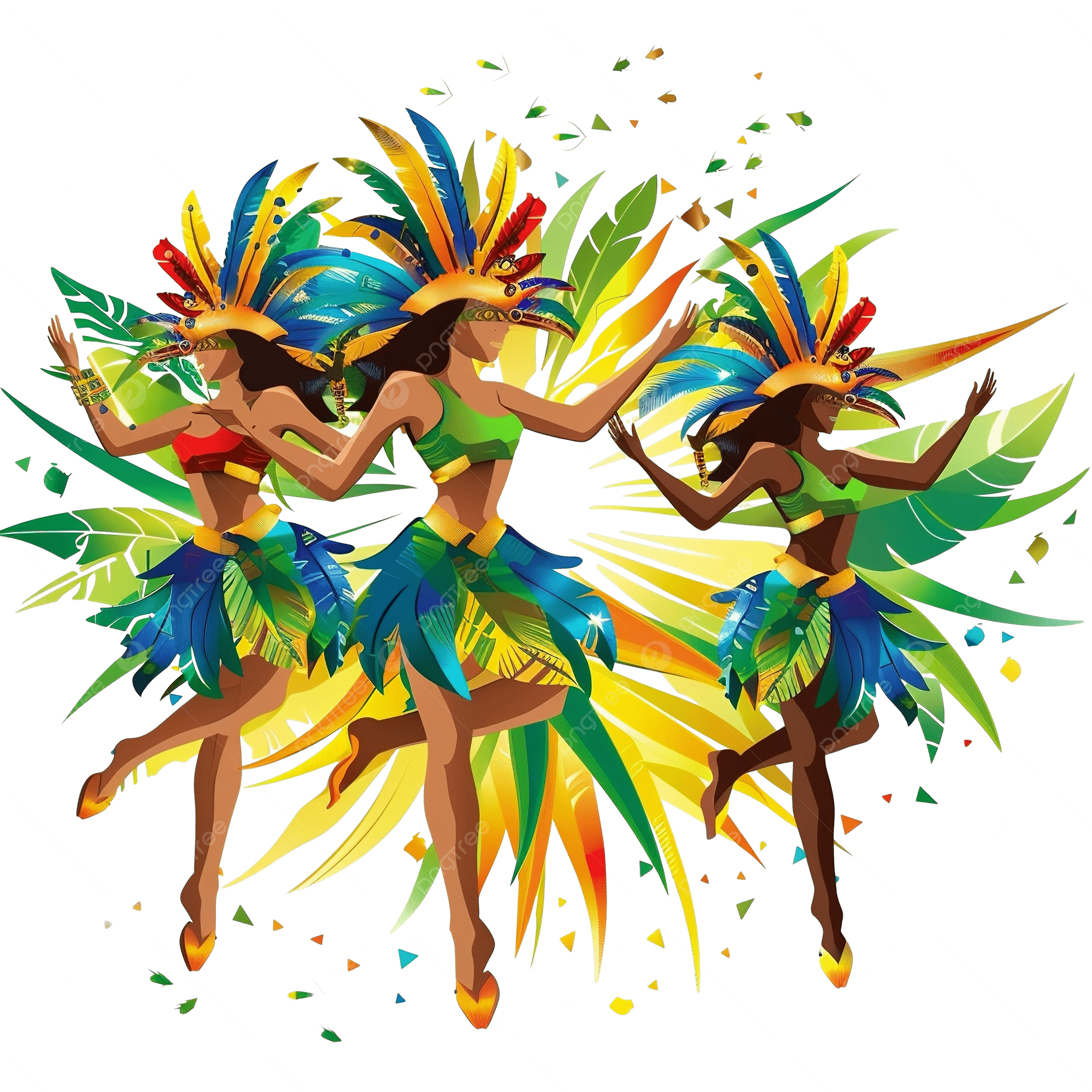 2500x2500 Rio Carnival PNG Transparent Image Free Download