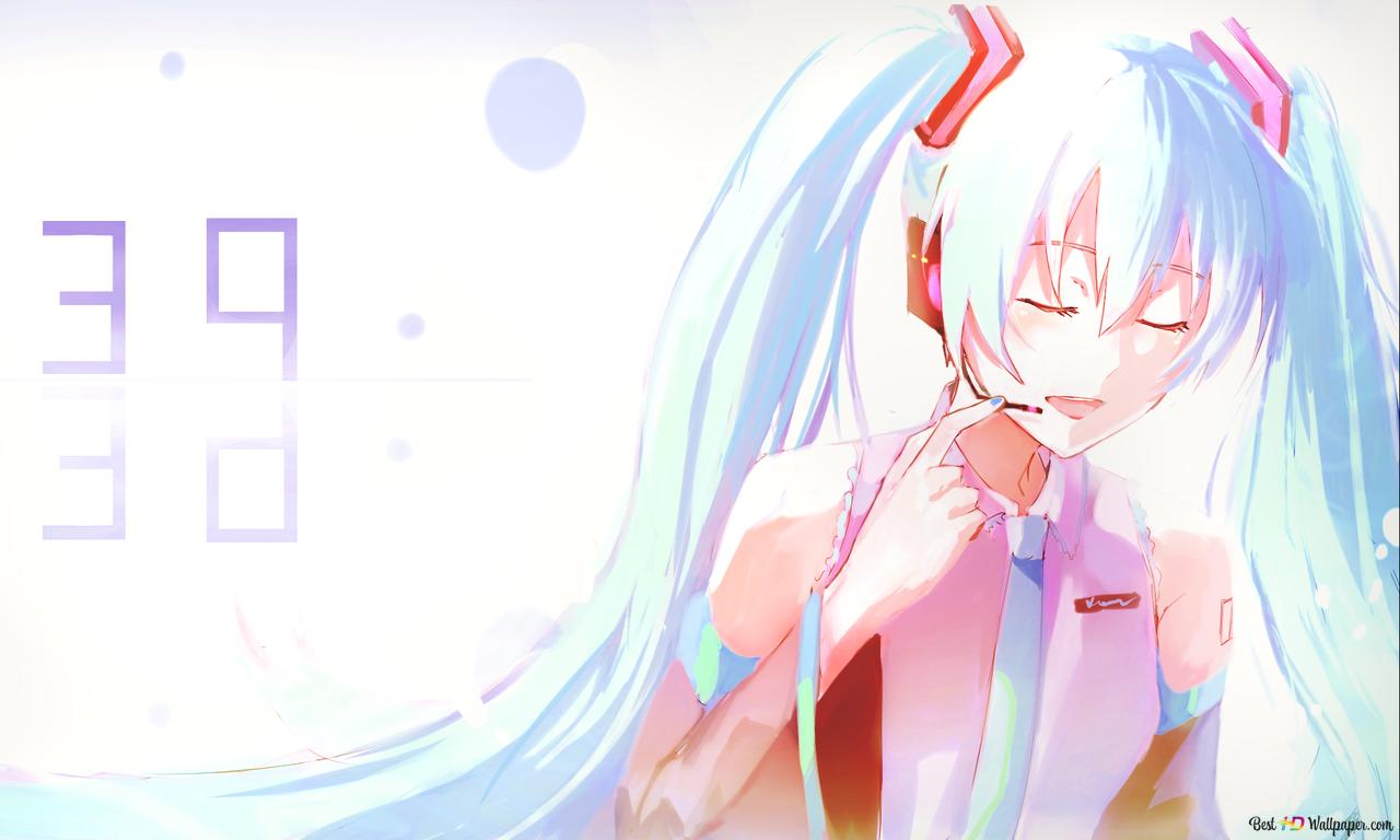 1280x768 Vocaloid Miku 39 Thank You 2K wallpaper download