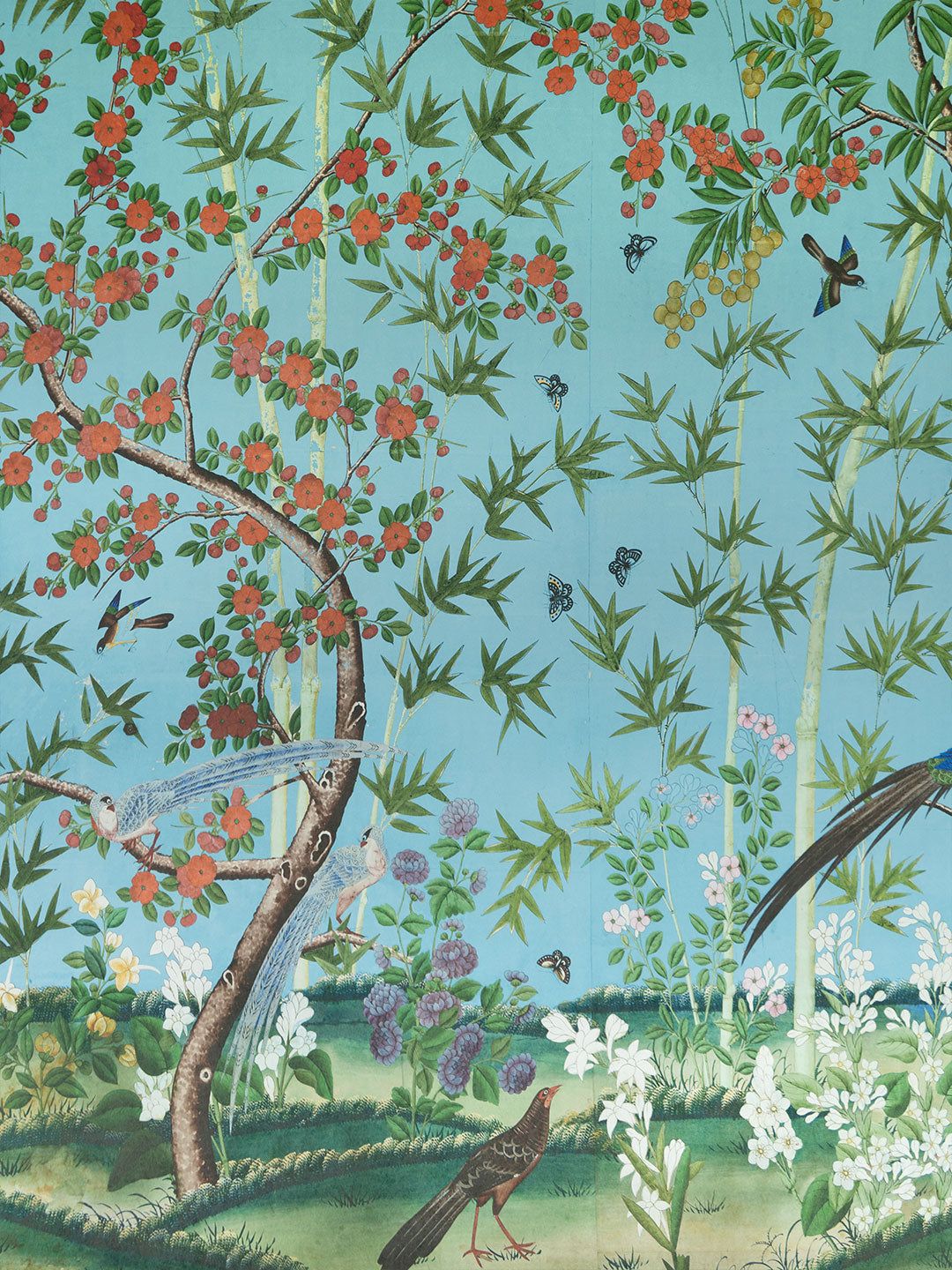 1080x1440 Queen Mary Chinoiserie Chinoiserie Wallpaper. Watts 1874 X Eastnor Castle