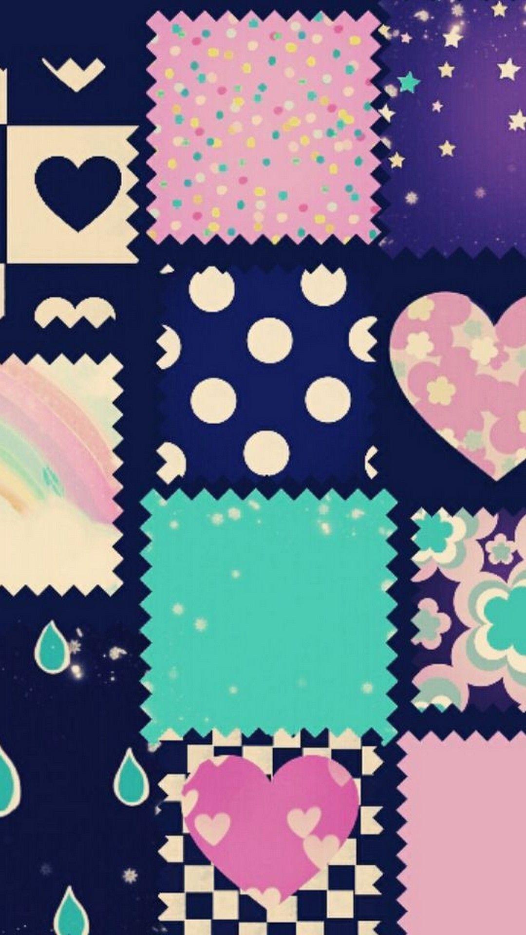 1080x1920 Girly Teal Wallpaper