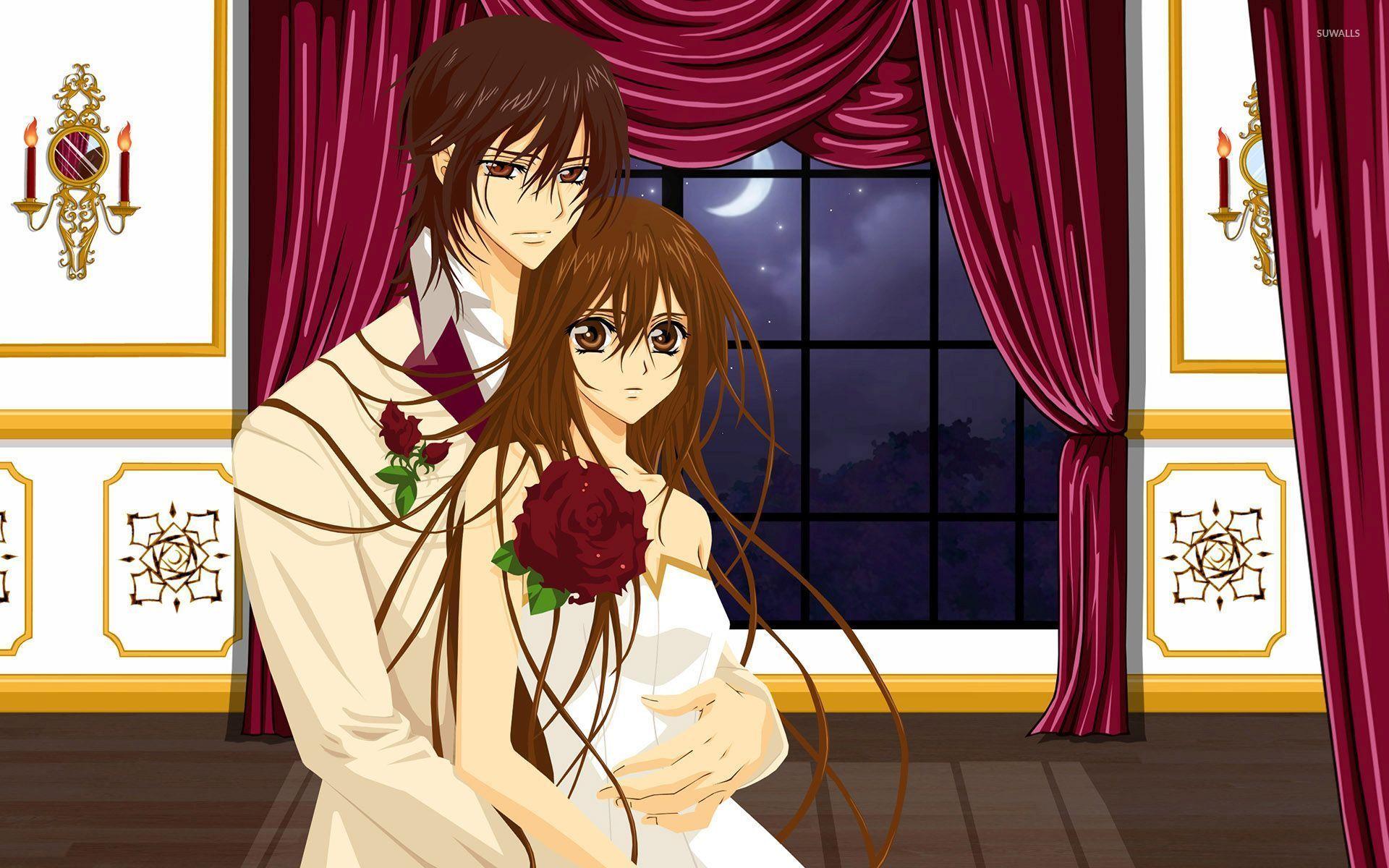 1920x1200 Vampire Knight Anime Yuki And Kaname