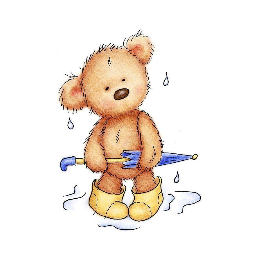 899x900 Adorable Bear Drawing .