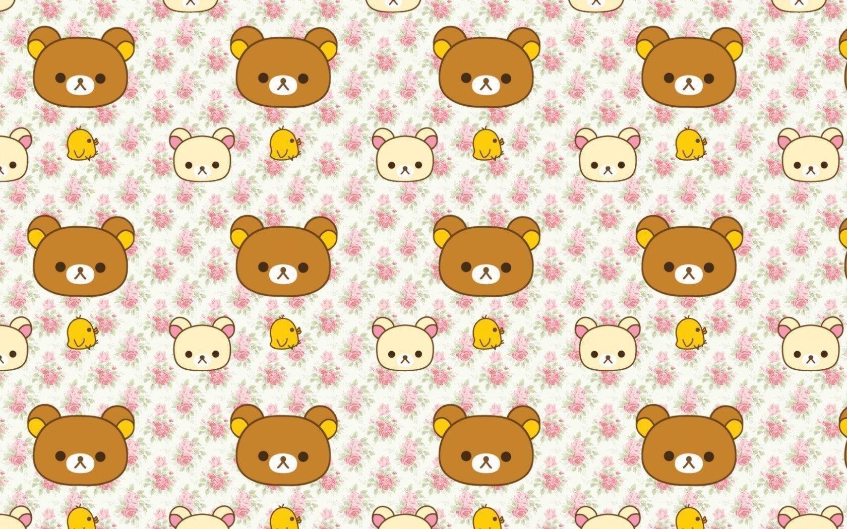 1680x1050 Anime Bear Desktop Wallpaper .