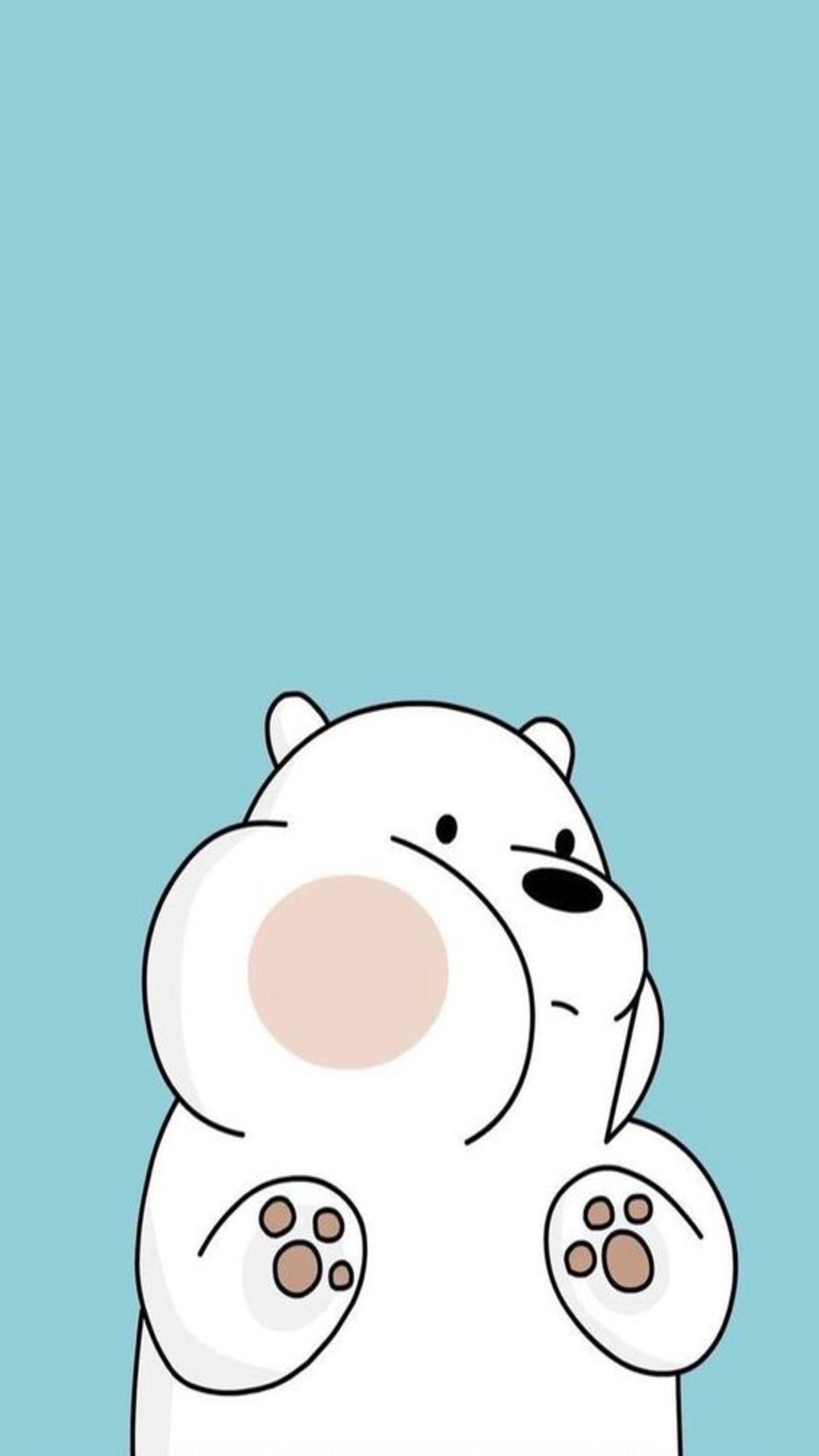 1440x2560 A Cute Bear Wallpaper