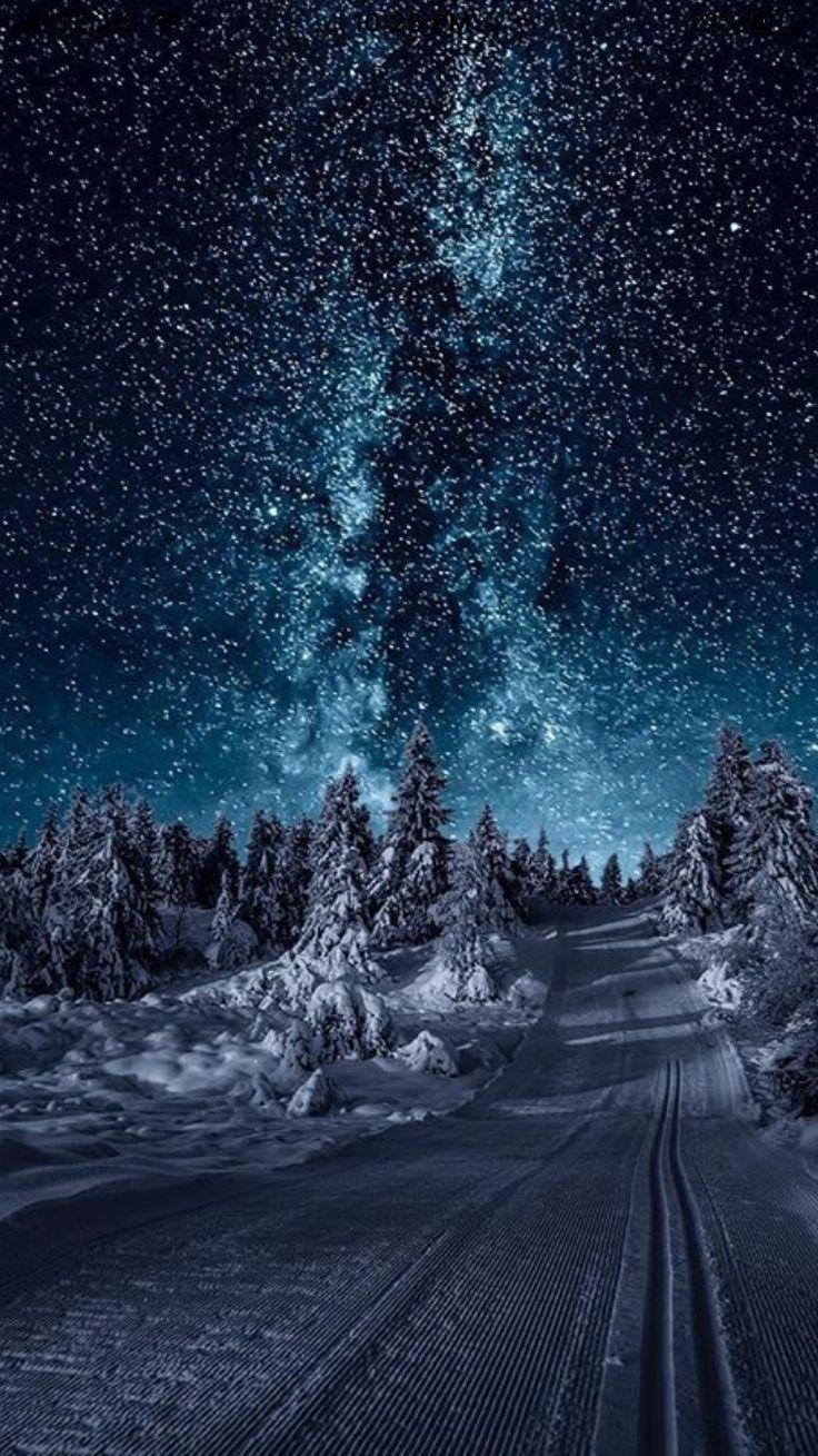 Snow Galaxy Wallpapers - Top Free Snow Galaxy Backgrounds - WallpaperAccess