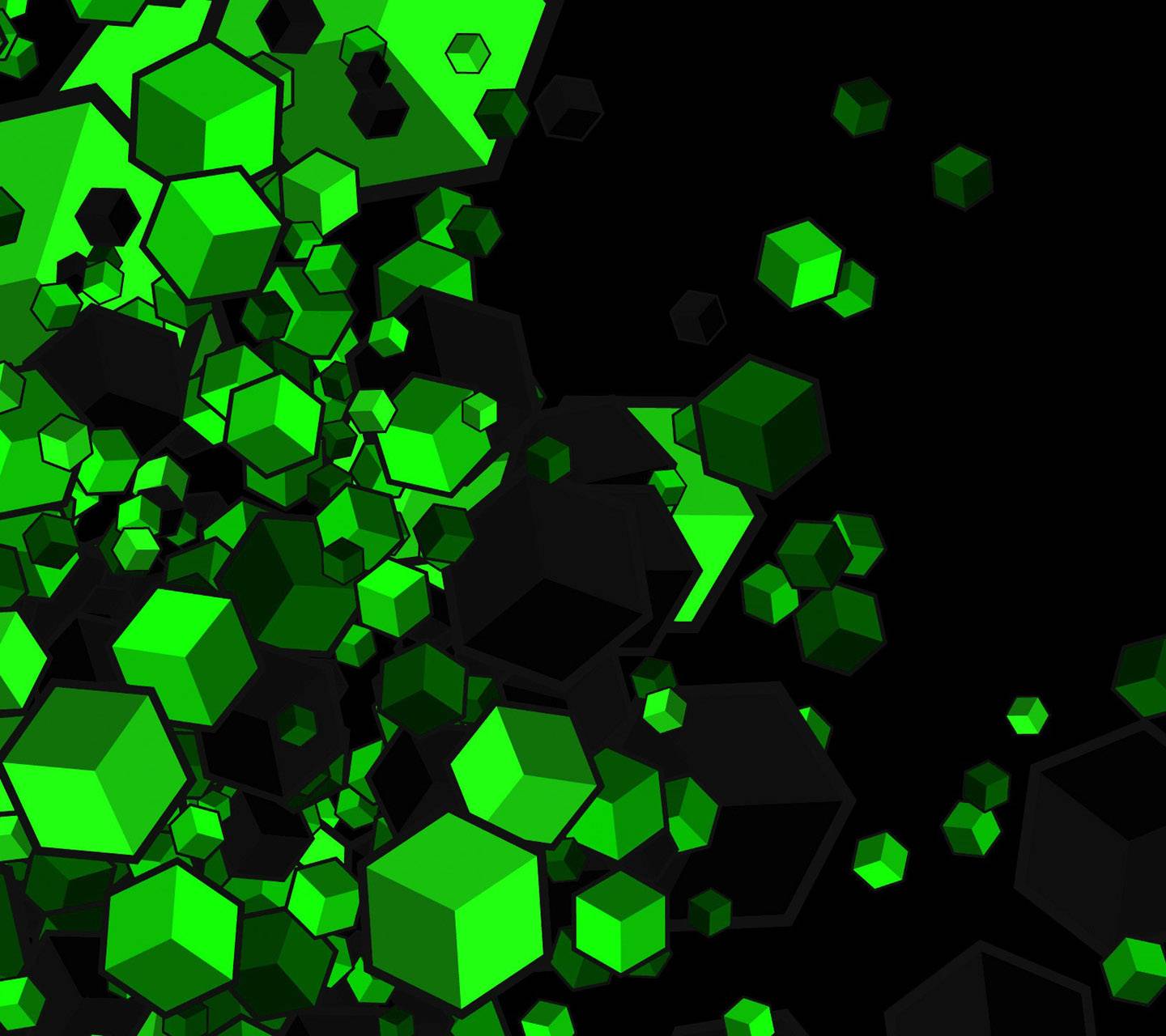 Green Cubes Wallpapers Top Free Green Cubes Backgrounds WallpaperAccess