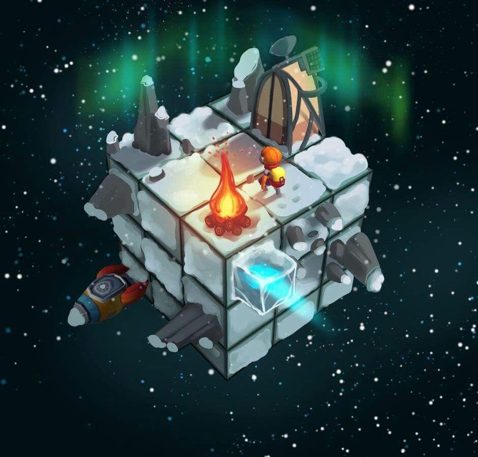 940x898 Cubiverse by Simon Mandl. Pixel art games, Wallpaper iphone disney princess, Isometric art