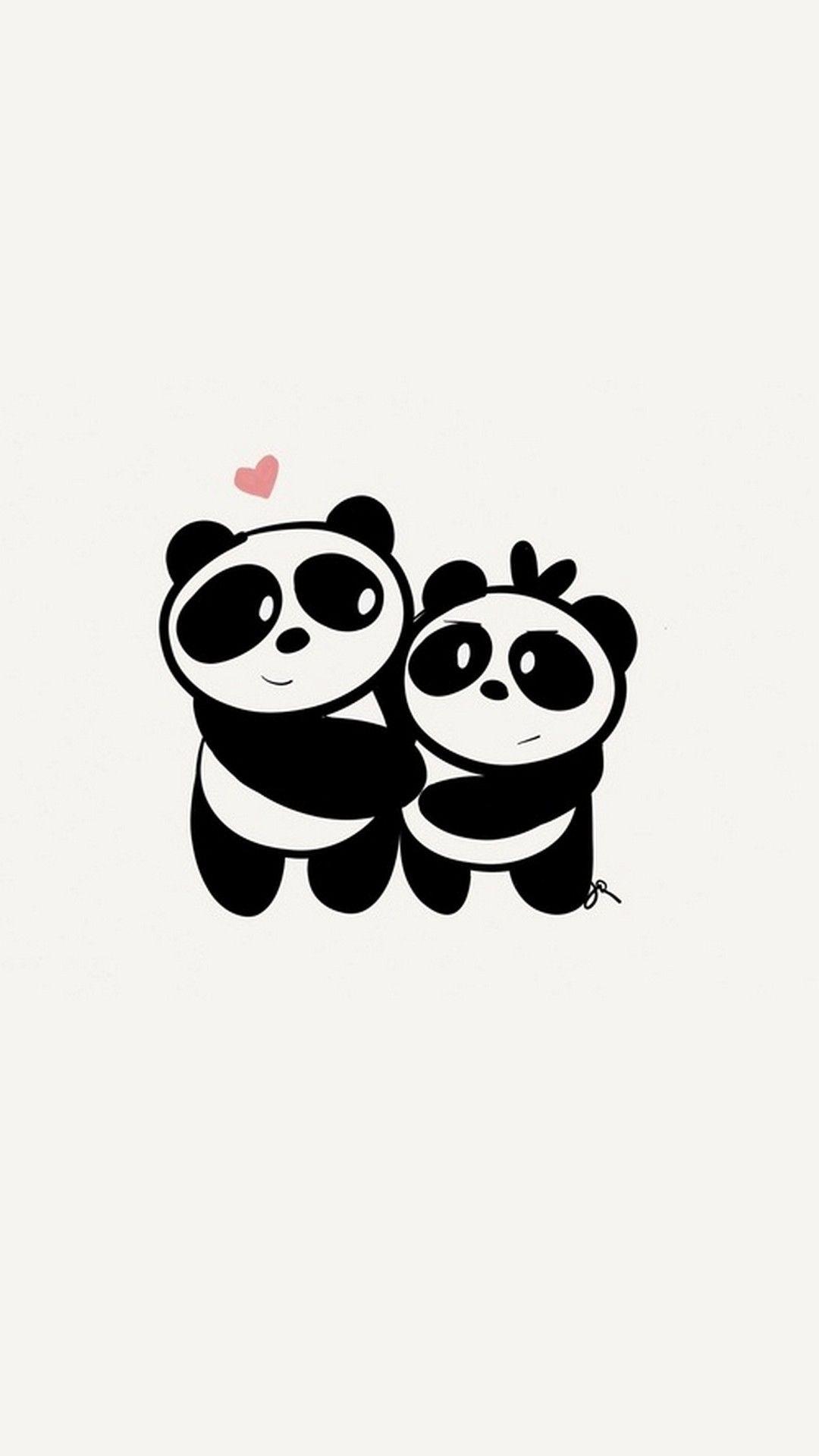 1080x1920 Kawaii Panda Wallpaper