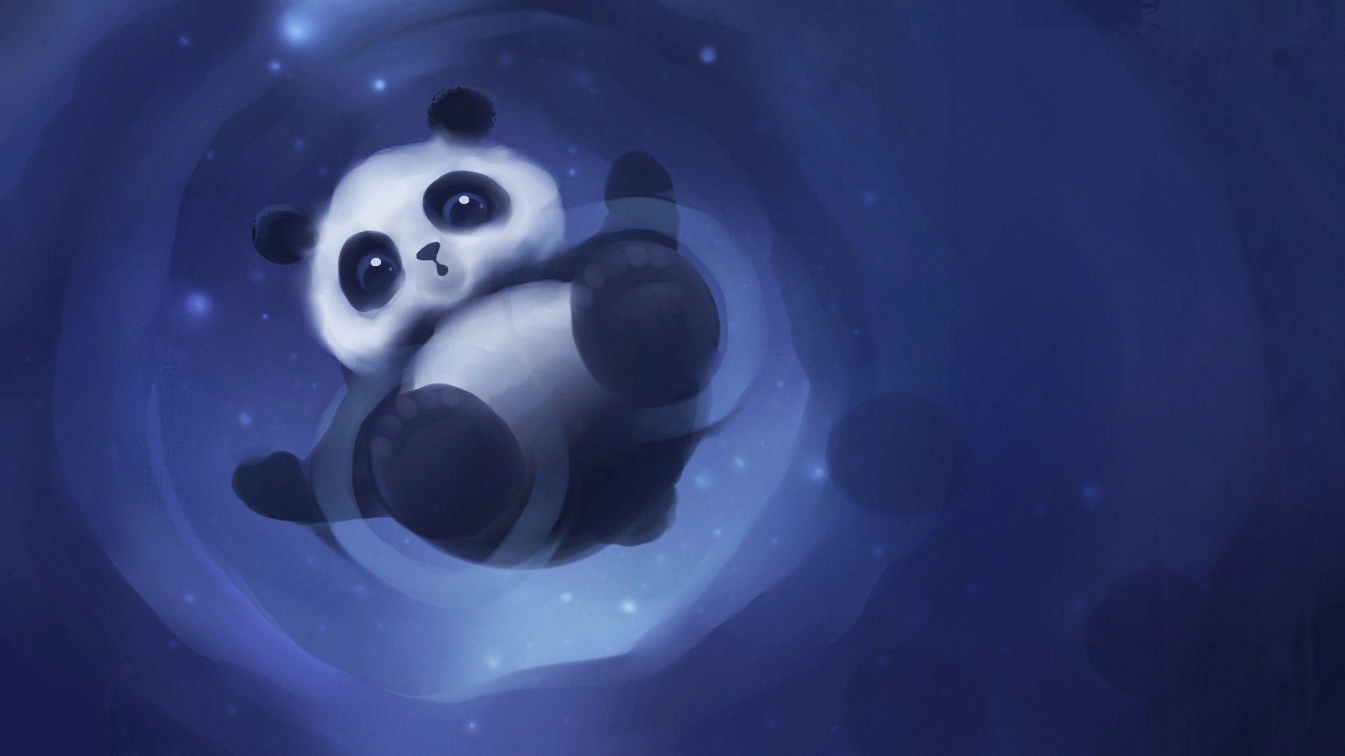 1920x1080 Desktop Anime Panda Wallpaper