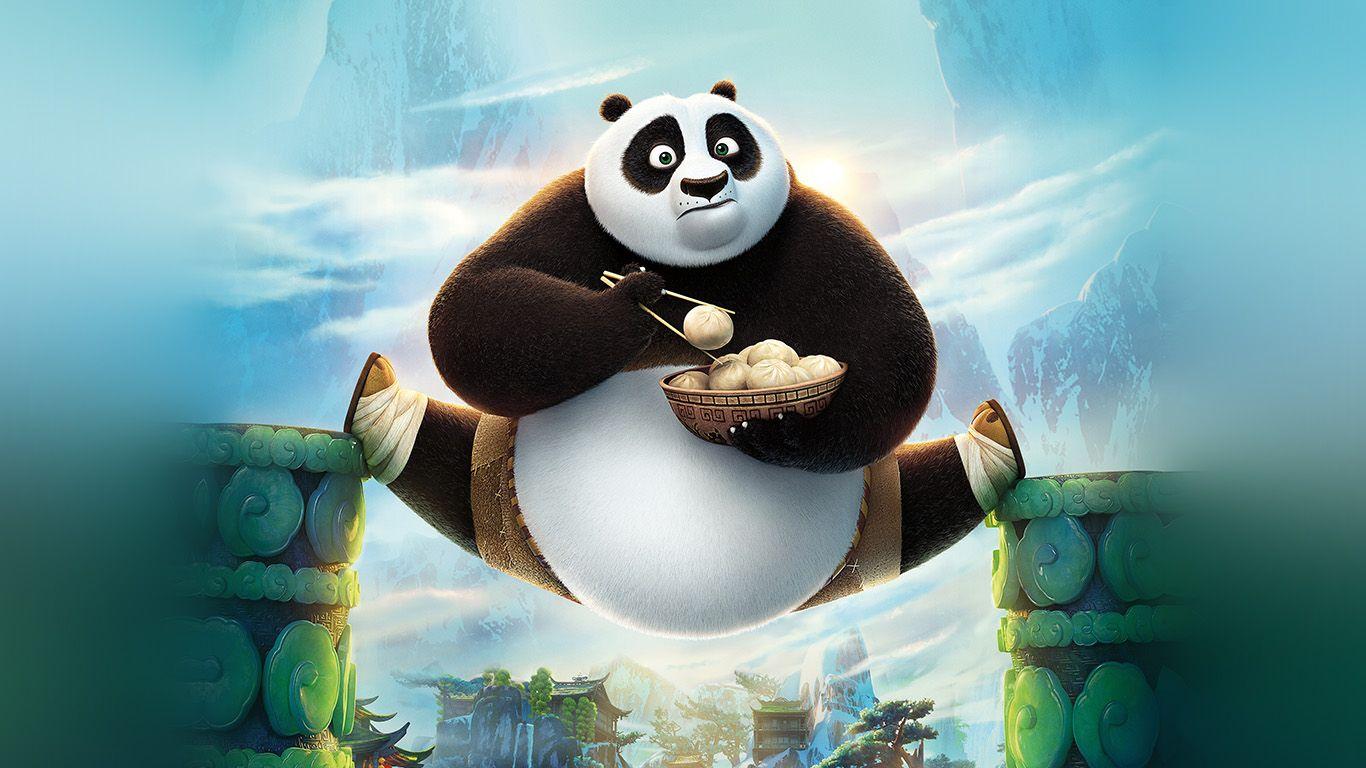 1366x768 Kung Fu Panda Wallpaper HD For Mobile