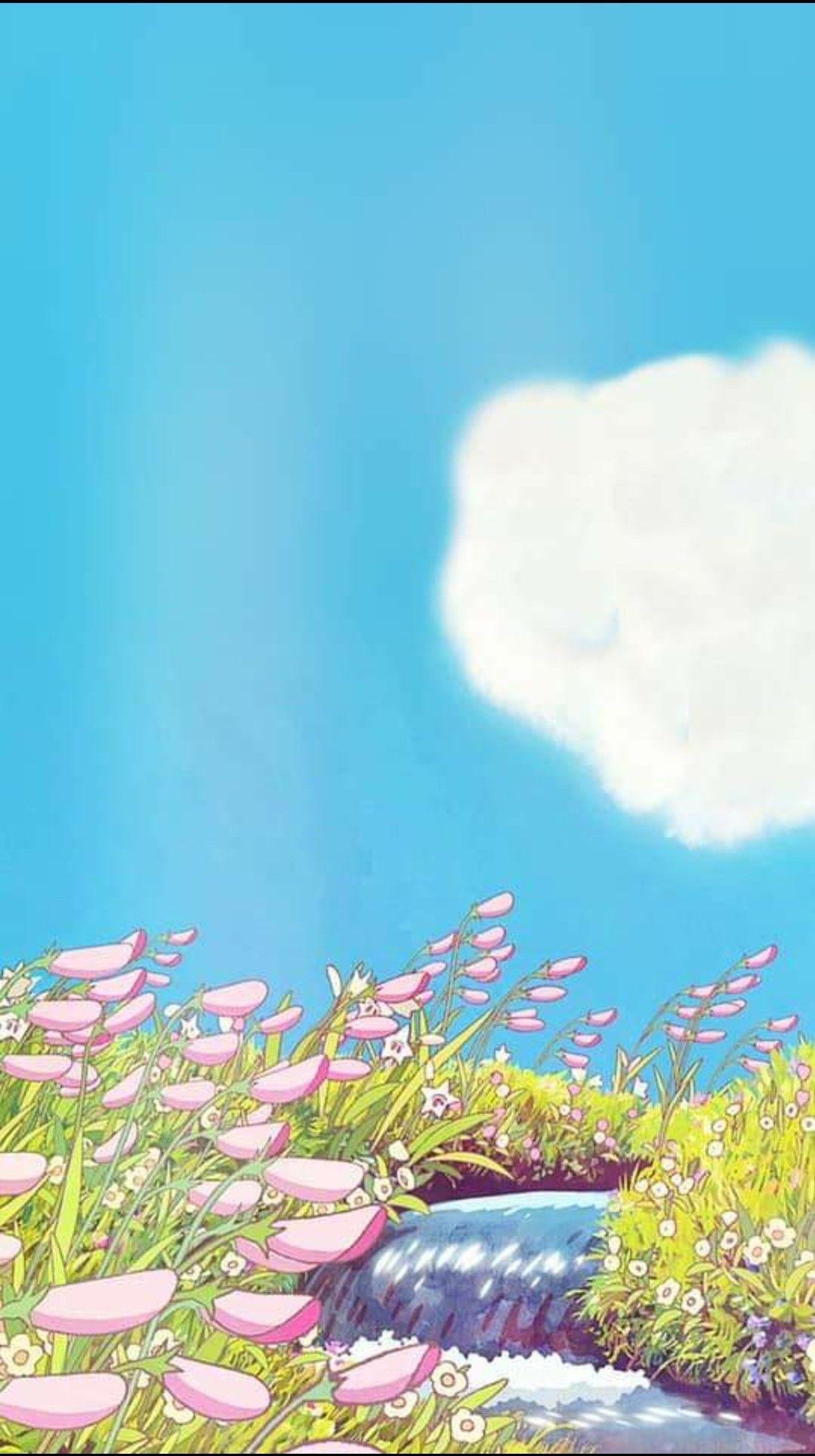 1079x1927 Ghibli iPhone Wallpaper
