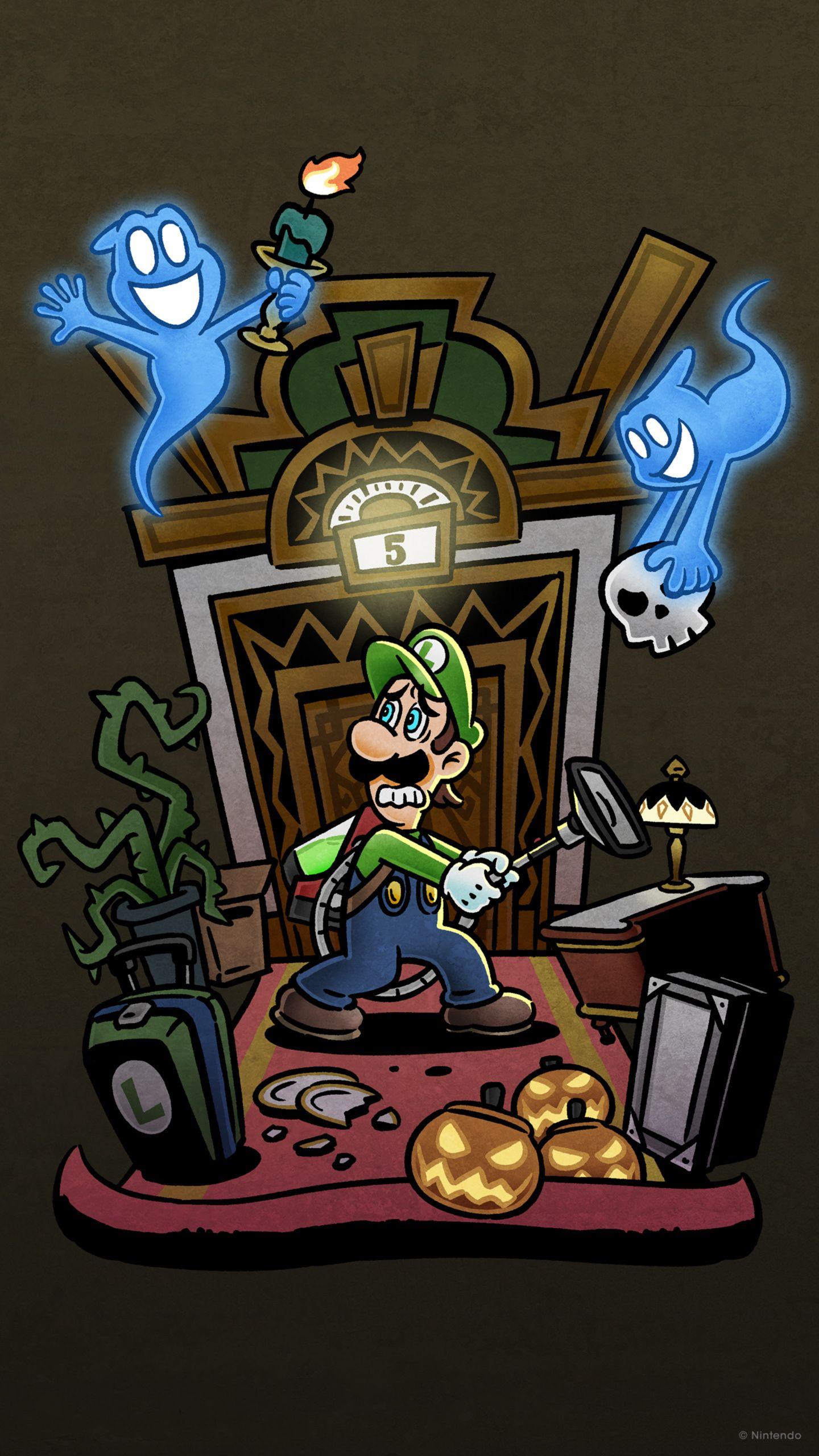 1440x2560 My Nintendo Luigi's Mansion 3