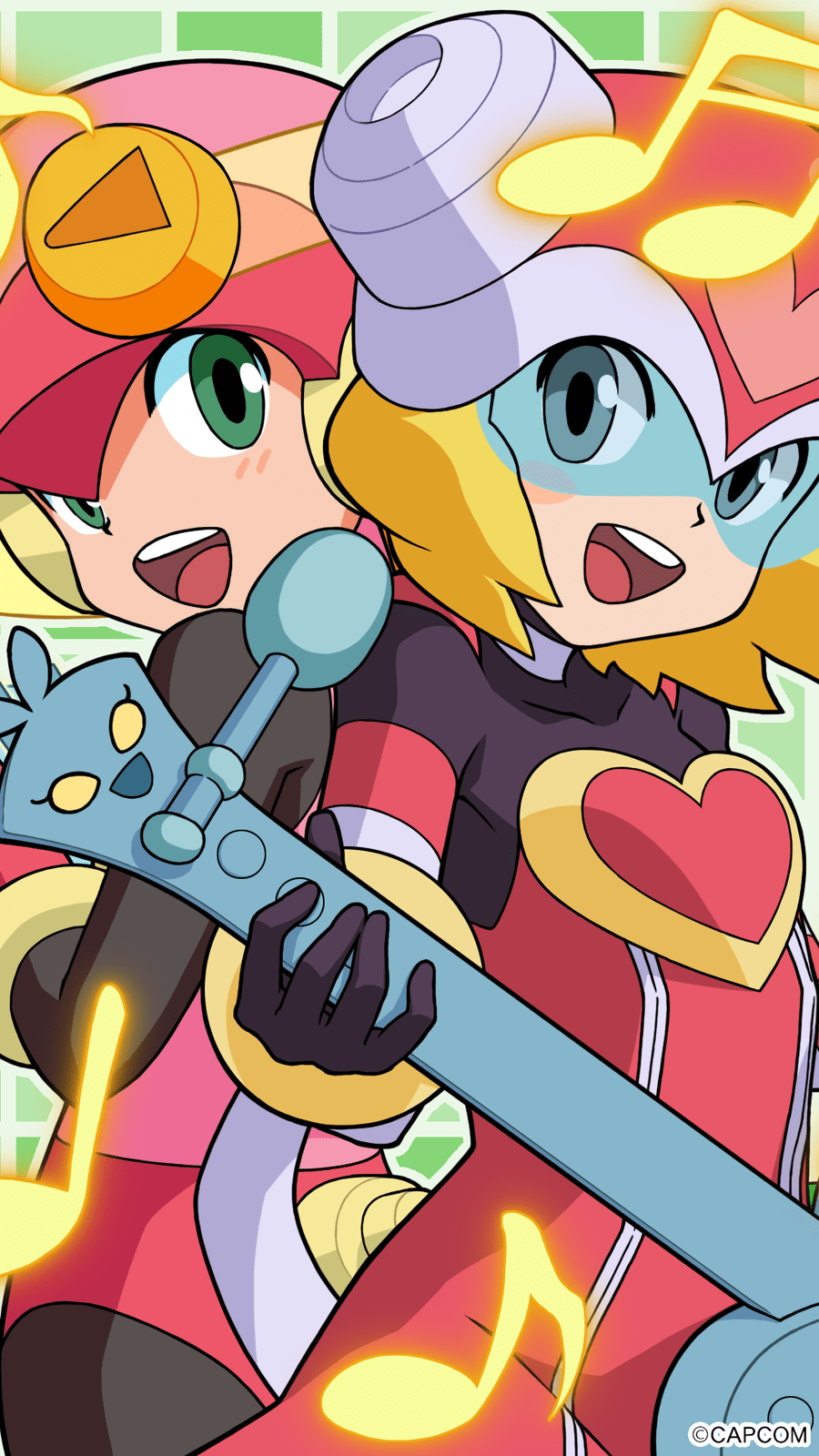 900x1600 Capcom releases two new Mega Man mobile wallpaper
