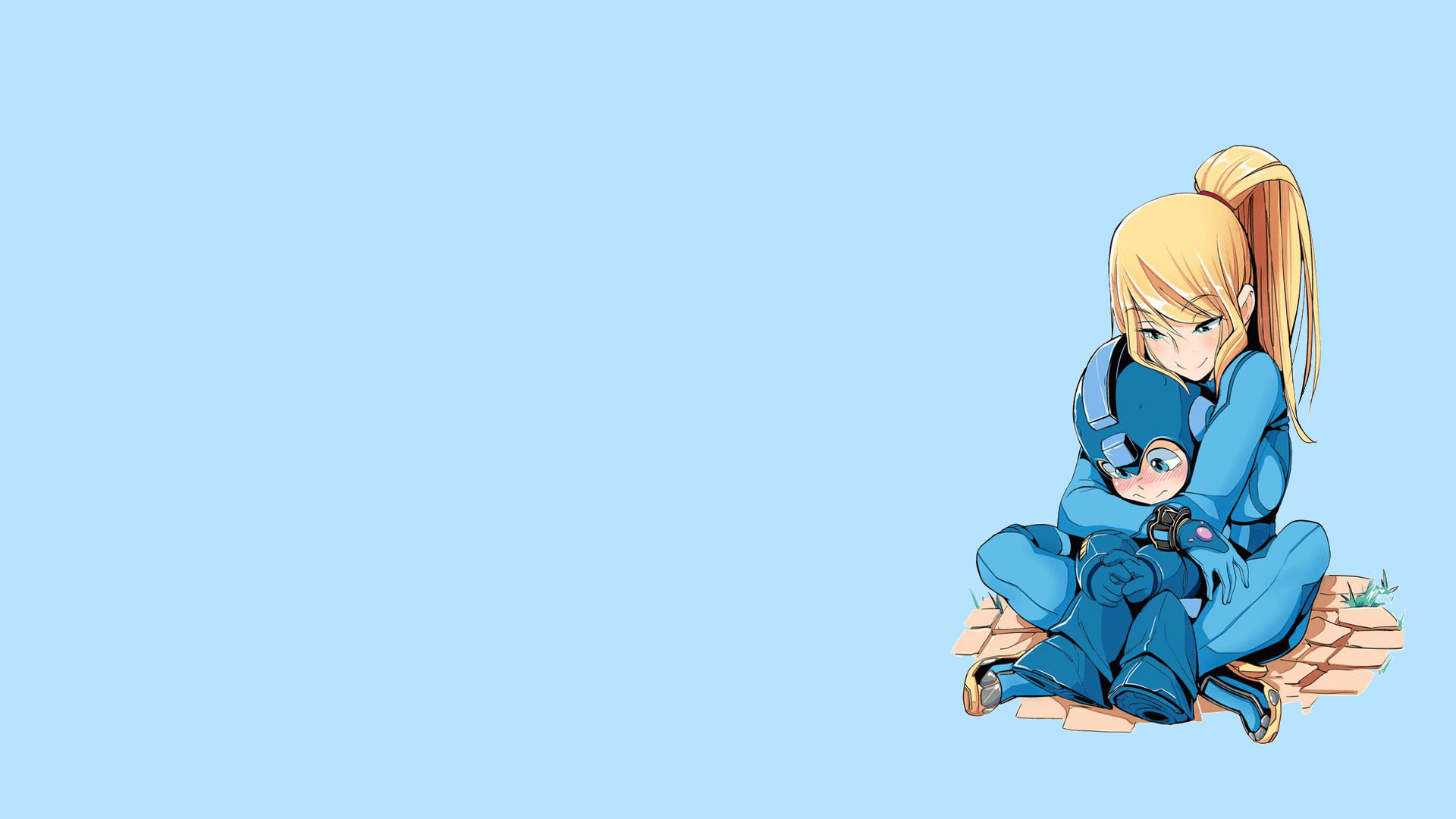 1920x1080 Mega Man And Samus Wallpaper Computer And Megaman HD Wallpaper