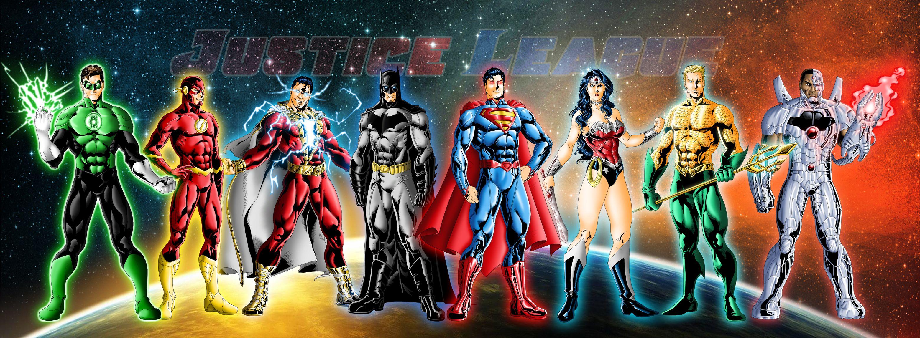 3120x1148 Download Jla Wallpaper Gallery