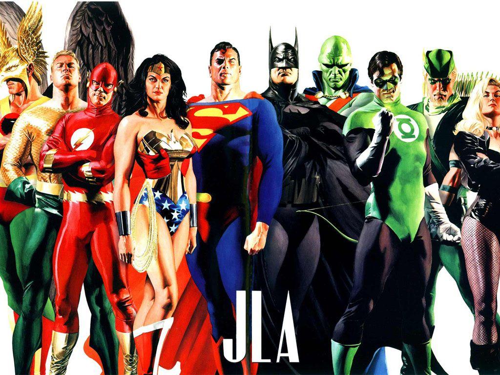 1024x768 Justice League America Wallpaper