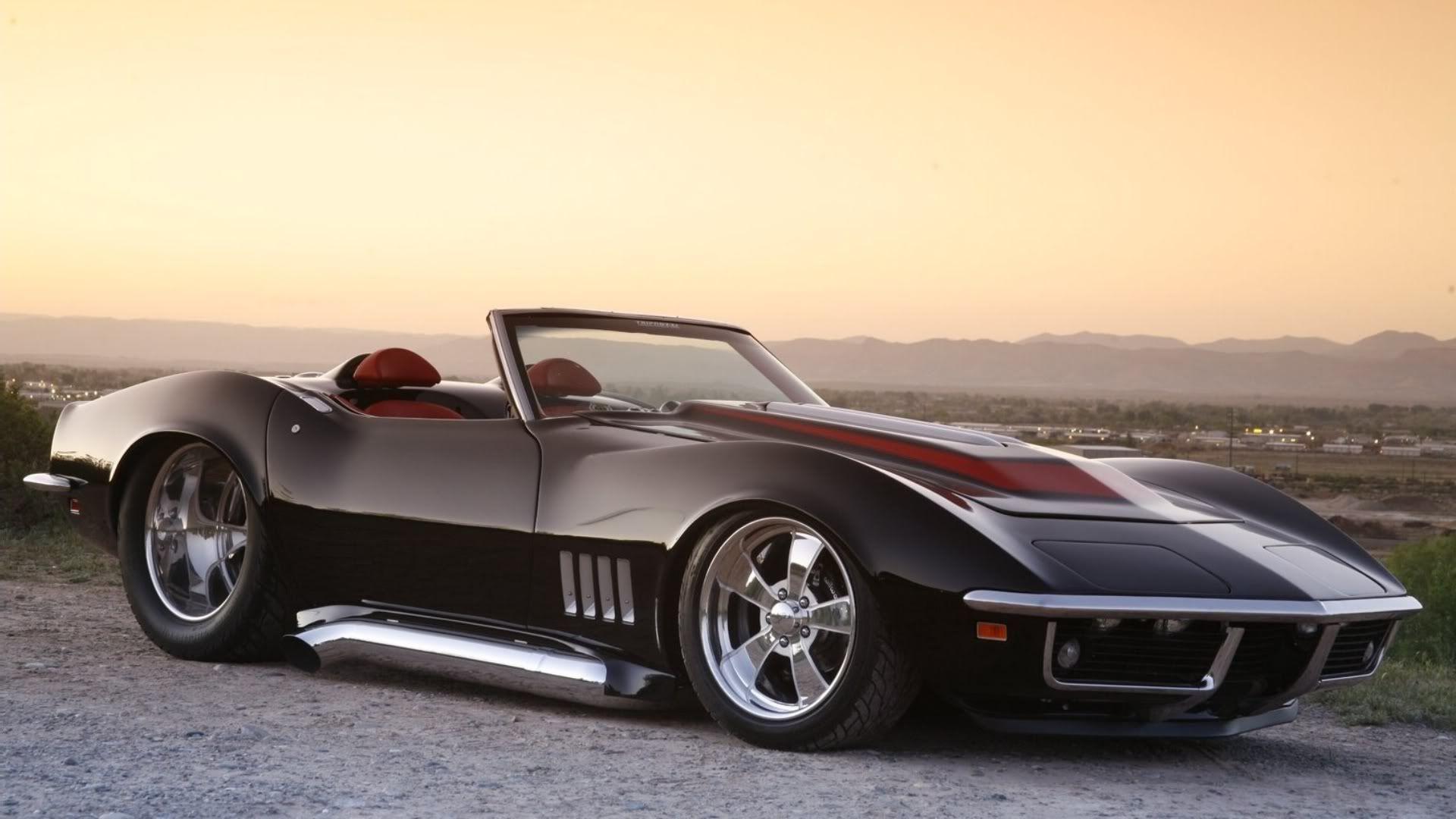 1920x1080 1969 Corvette Stingray Wallpaper