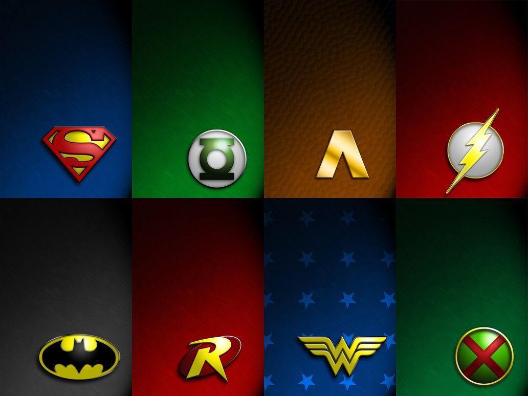 1032x774 Silver Age JLA Logo Pack by BadlyDrawnDuck. All marvel superheroes, Avengers wallpaper, Dc comics logo