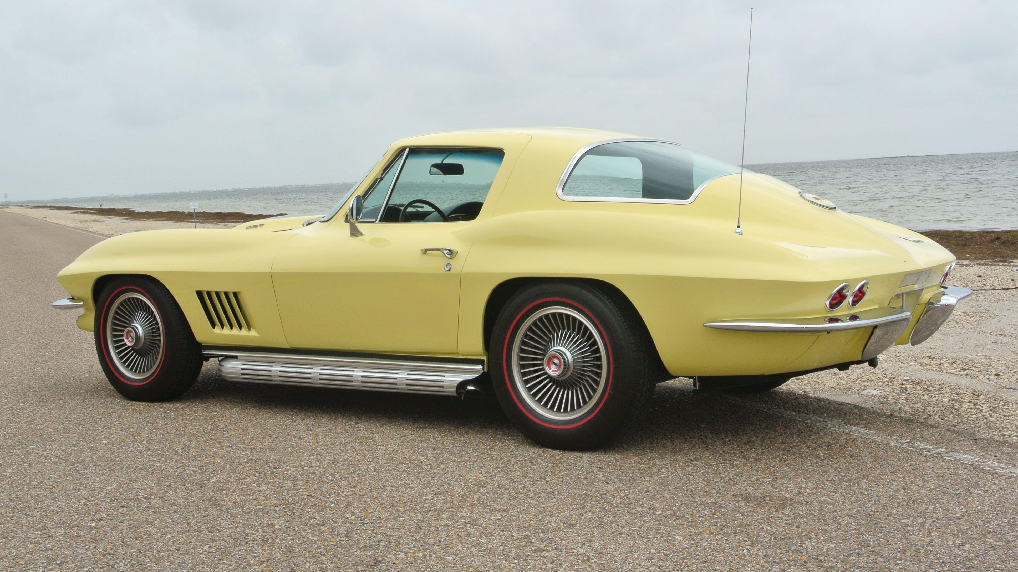 3872x2178 Chevrolet Corvette Coupe Stingray 427 Muscle Classic Old Original USA -03 wallpaperx2178