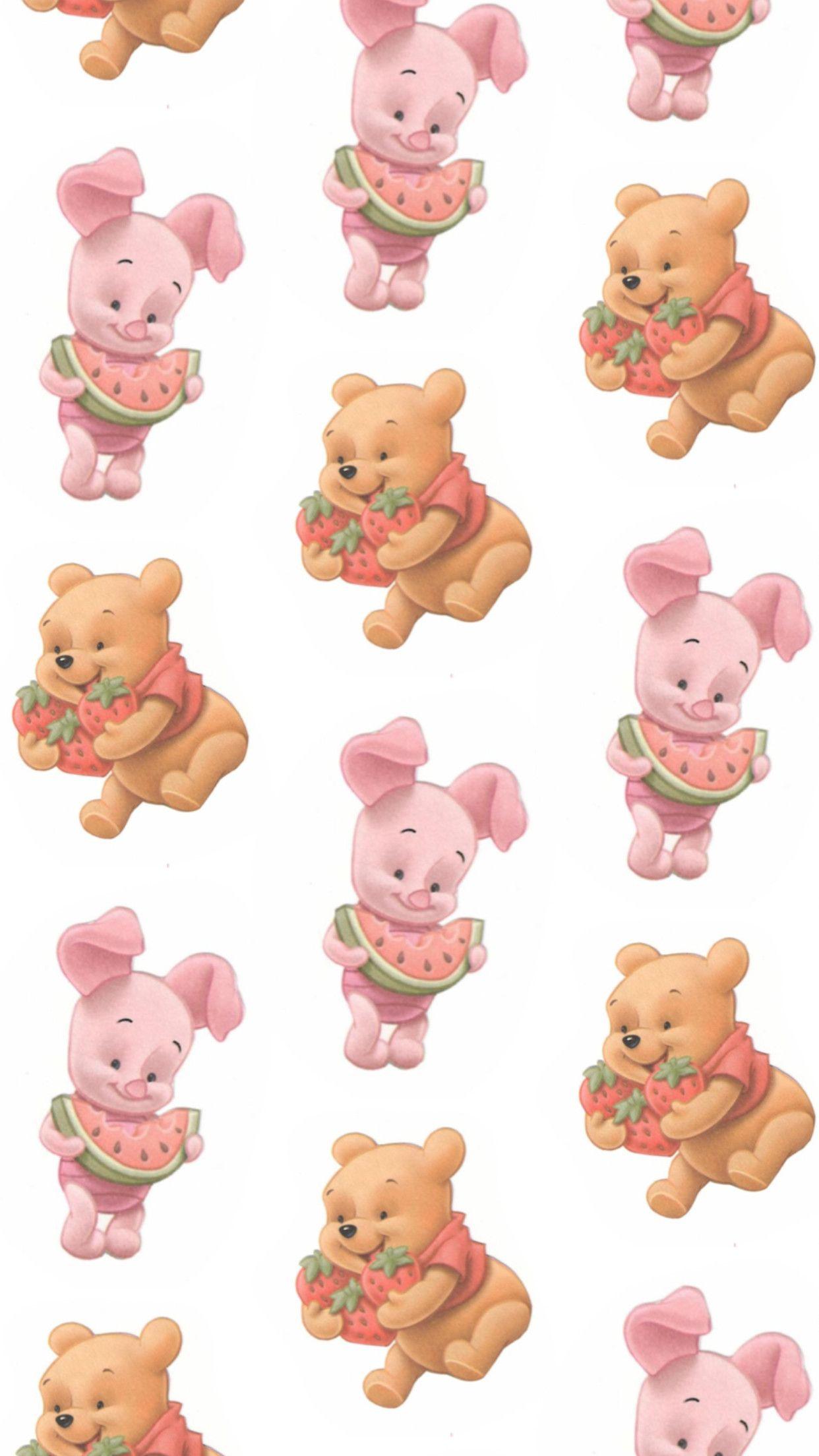 1242x2208 Cute iPhone Cute Winnie The Pooh Wallpaper