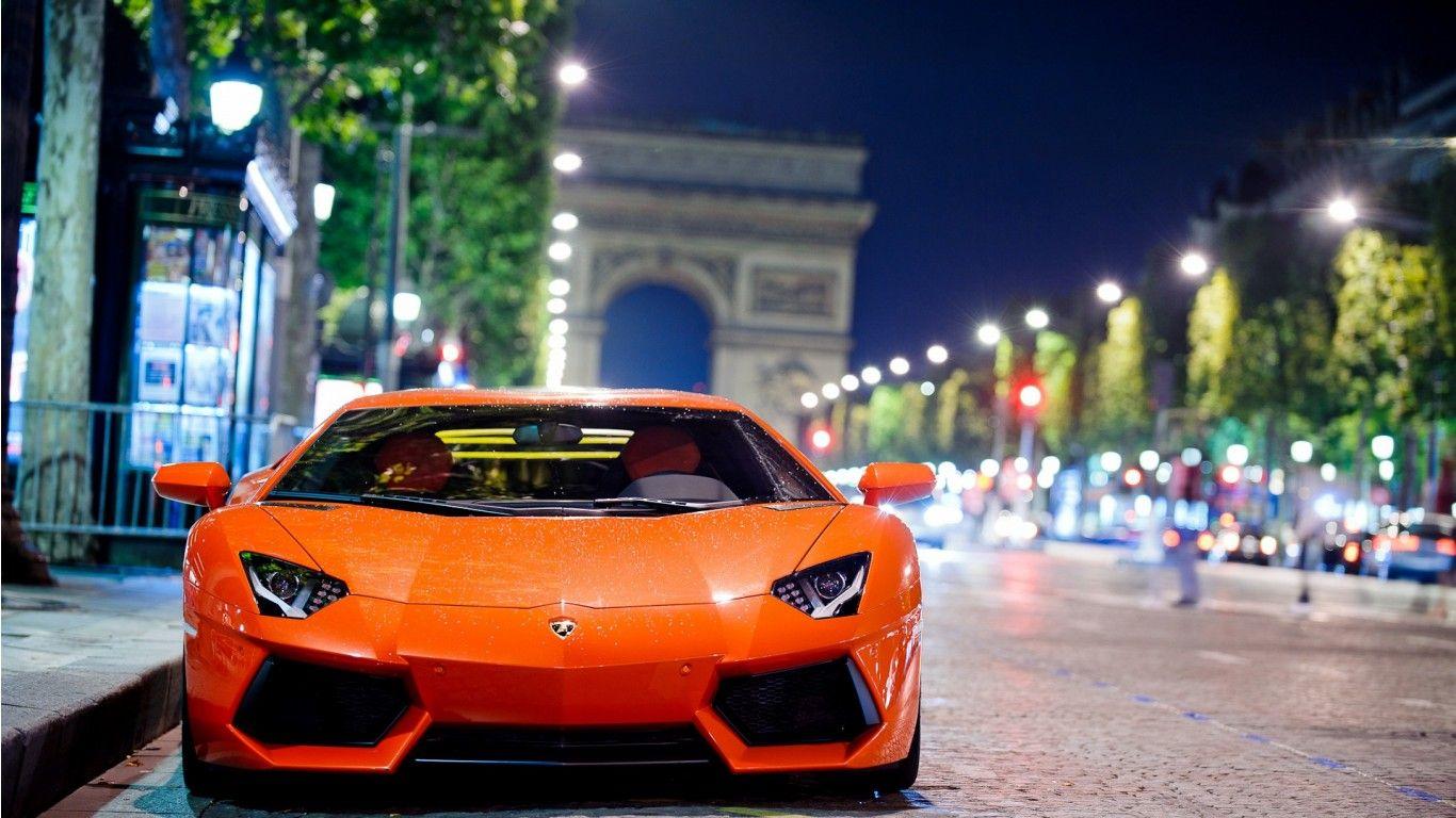 1366x768 1080p Image: Lamborghini Aventador HD Wallpaper 1366x768