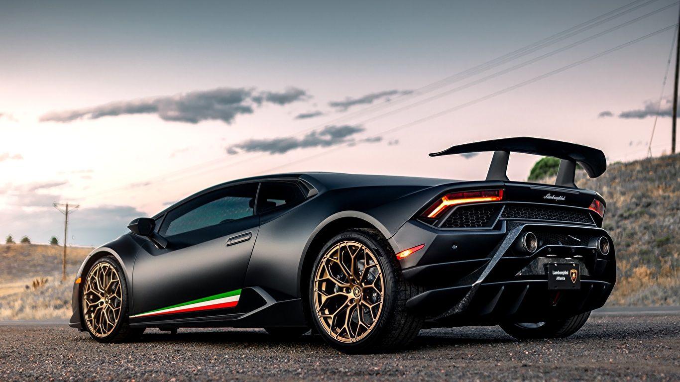 1366x768 Wallpaper Lamborghini Performante Huracan 2019 Black Cars 1366x768