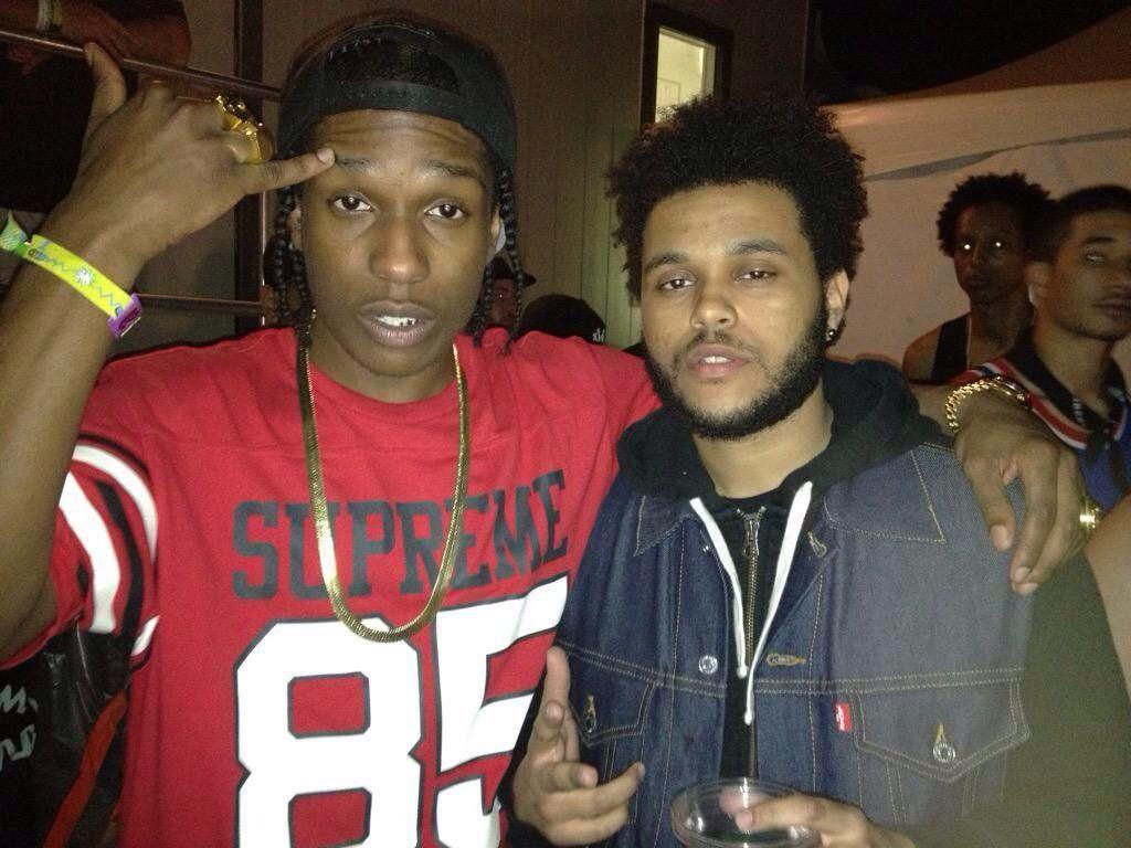 1024x768 The Weeknd Fan Page Weeknd x A$AP Rocky